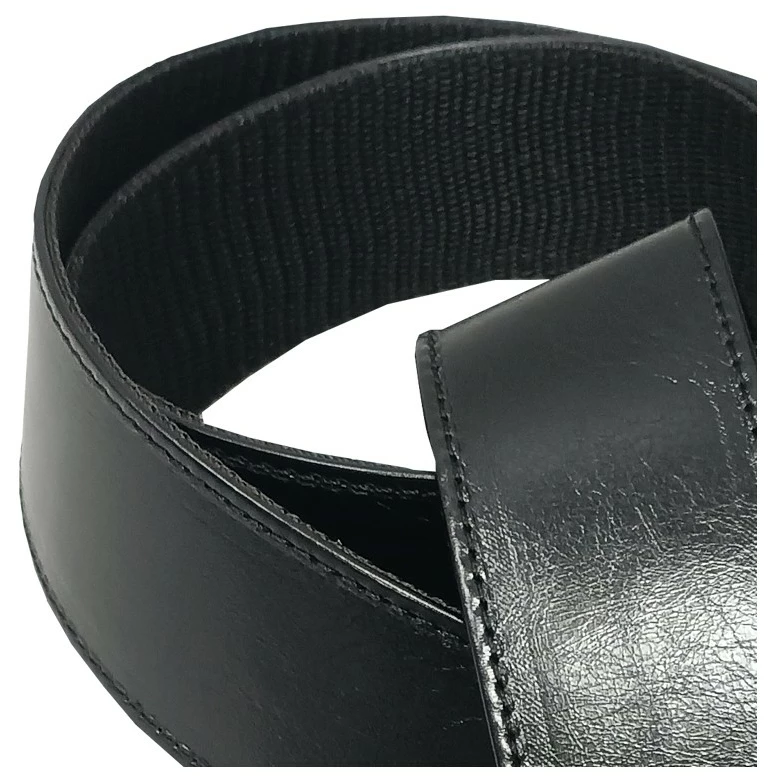 Bourbon Strap Guitar Crossroads Leather Black