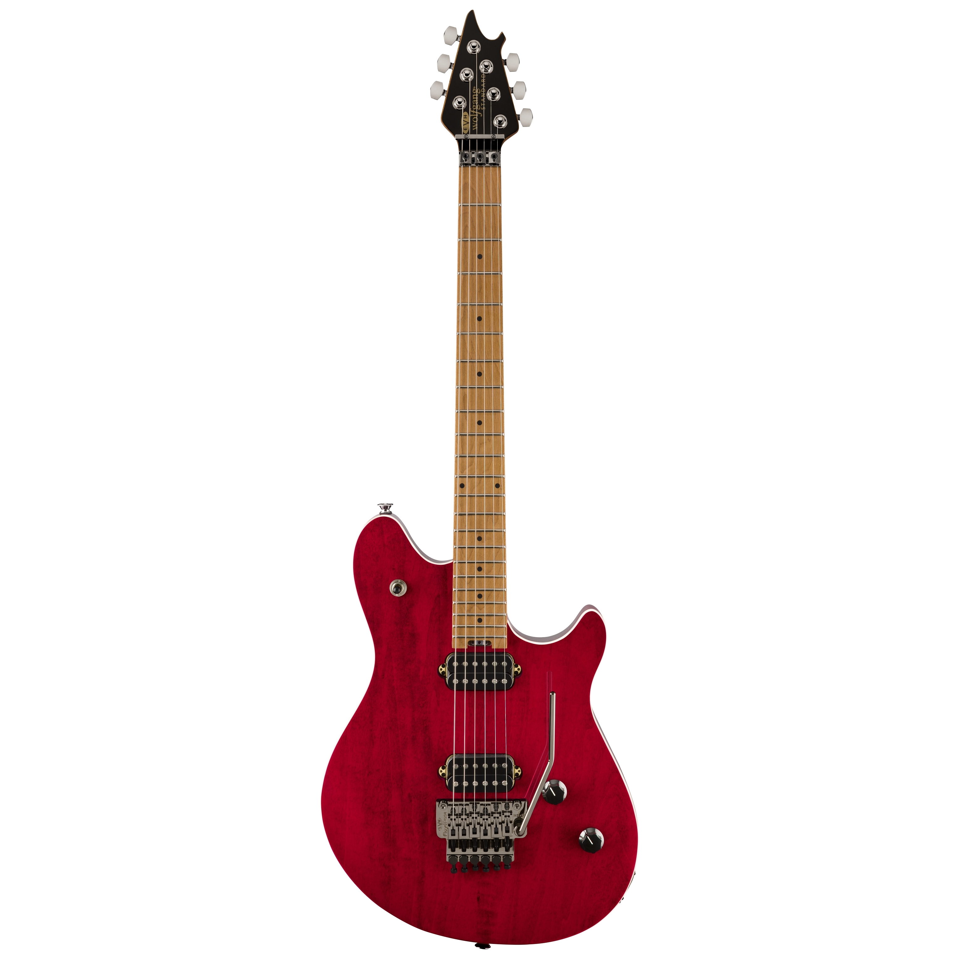 EVH Wolfgang Standard QM Baked MN Wine Red 4