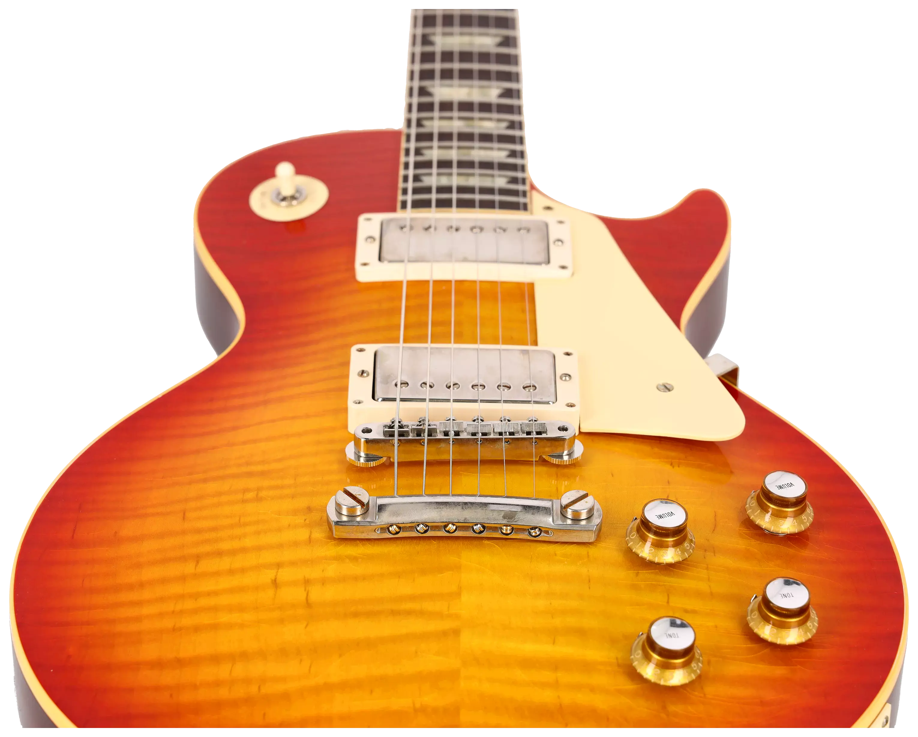 Gibson 1960 Les Paul Standard Reissue Ultra Light Aged Orange Lemon Fade Murphy Lab #02465 4