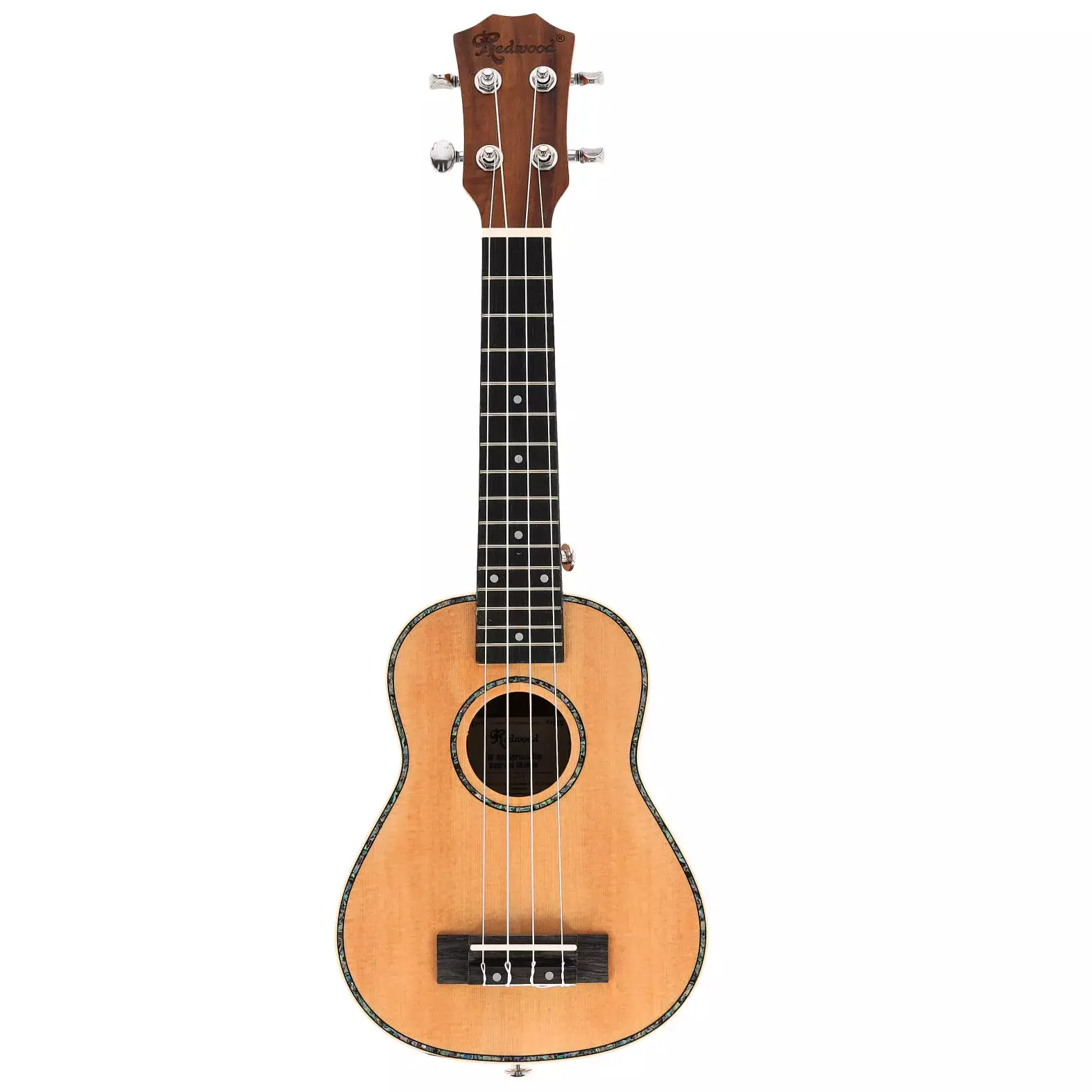 Redwood Lili' Koi Spruce Top Soprano Ukulele