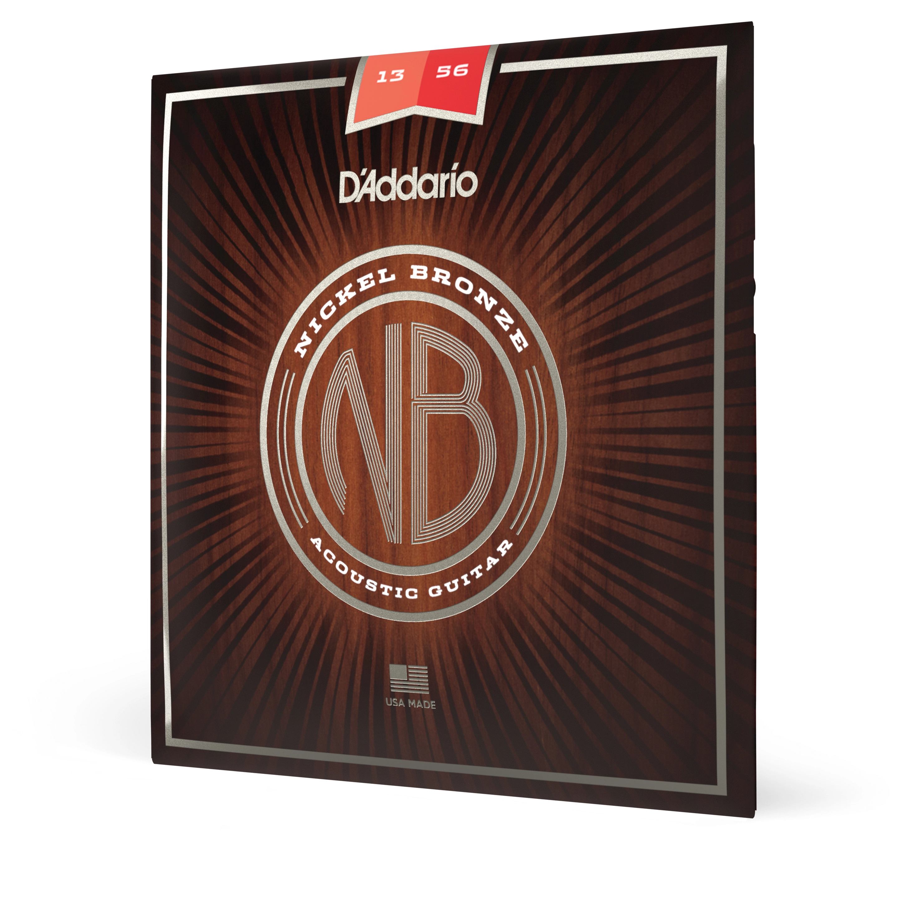 D’Addario NB1356 - NB Acoustic Nickel Bronze | 013-056 3