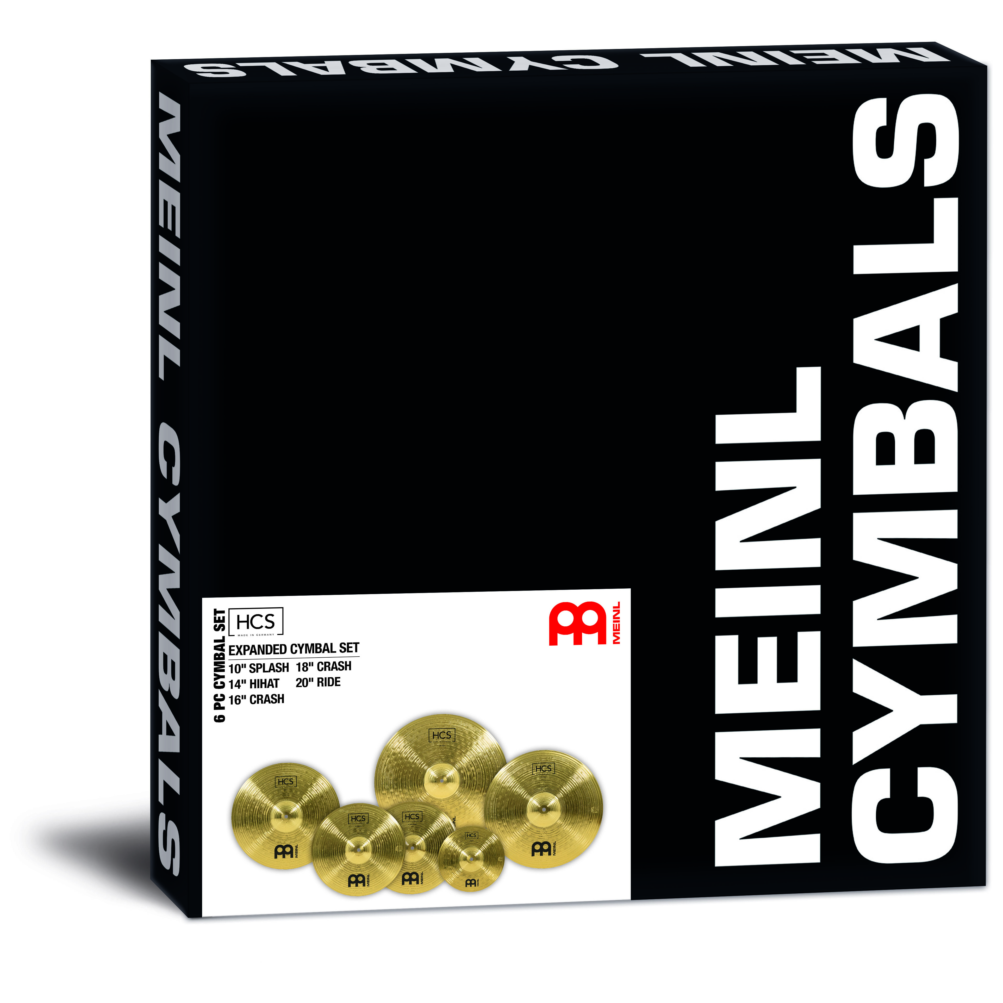 Meinl Cymbals HCS-CS2 - HCS Expanded Cymbal Set 2