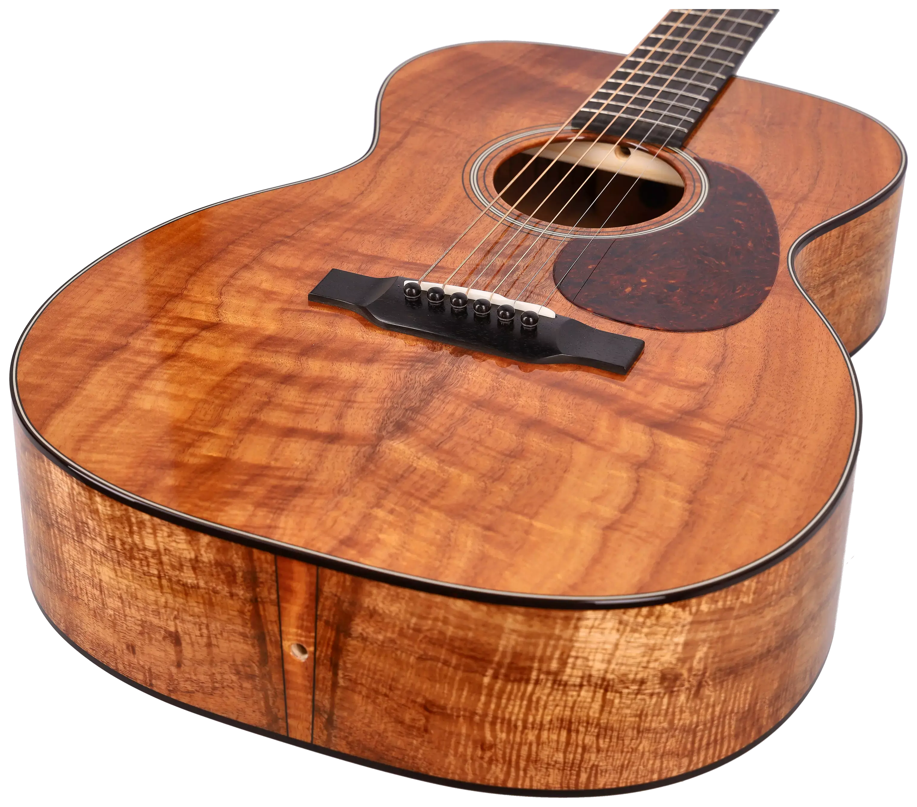 Bourgeois Guitars Hawaiian Hogtop - 00 All Koa 2