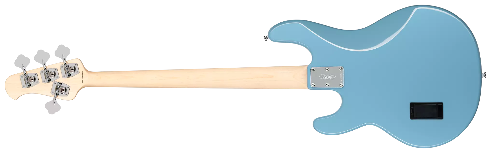 Sterling by Music Man S.U.B. StingRay RAY4 MN Chopper Blue 6