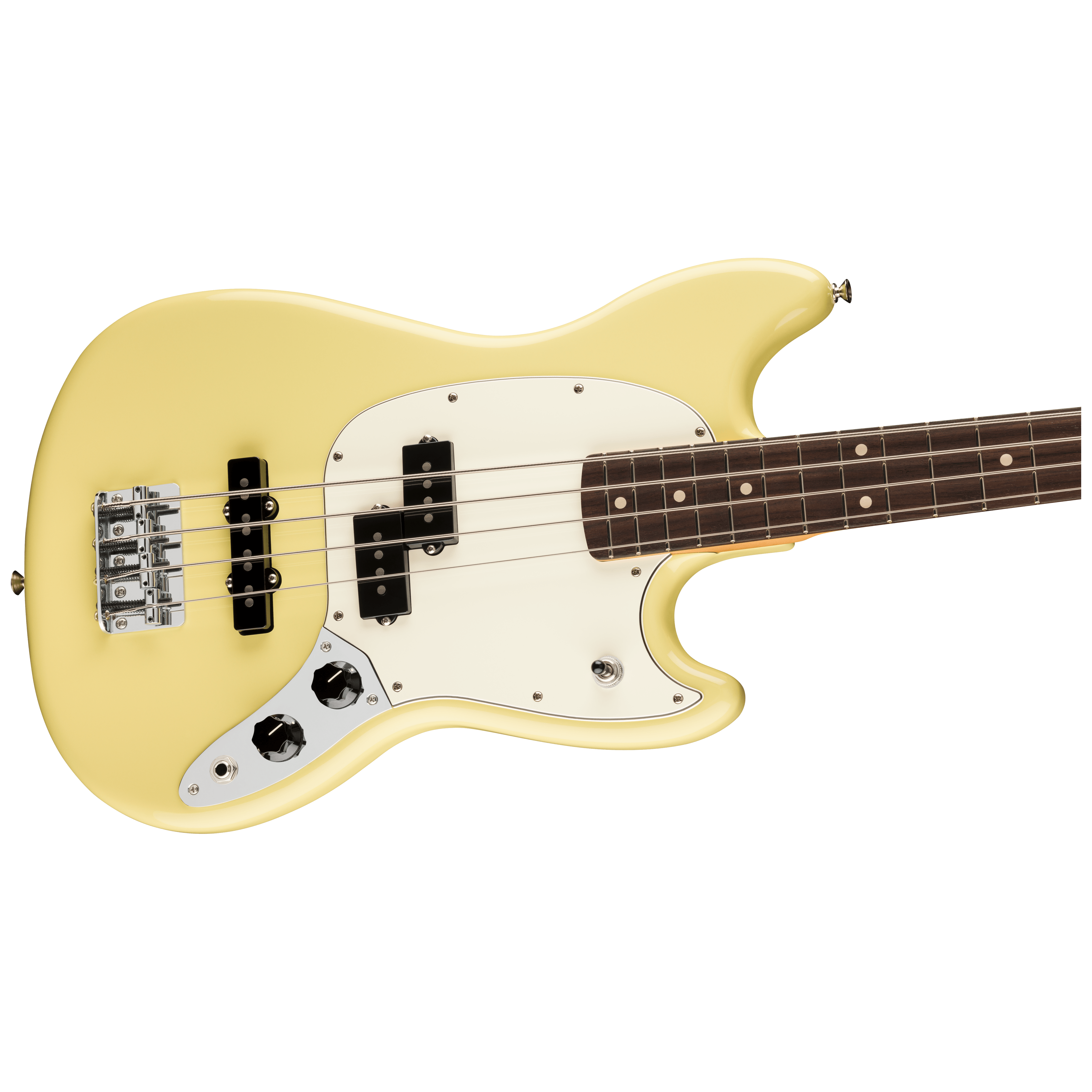 Fender Player II Mustang Bass PJ RW Hialeah Yellow 2