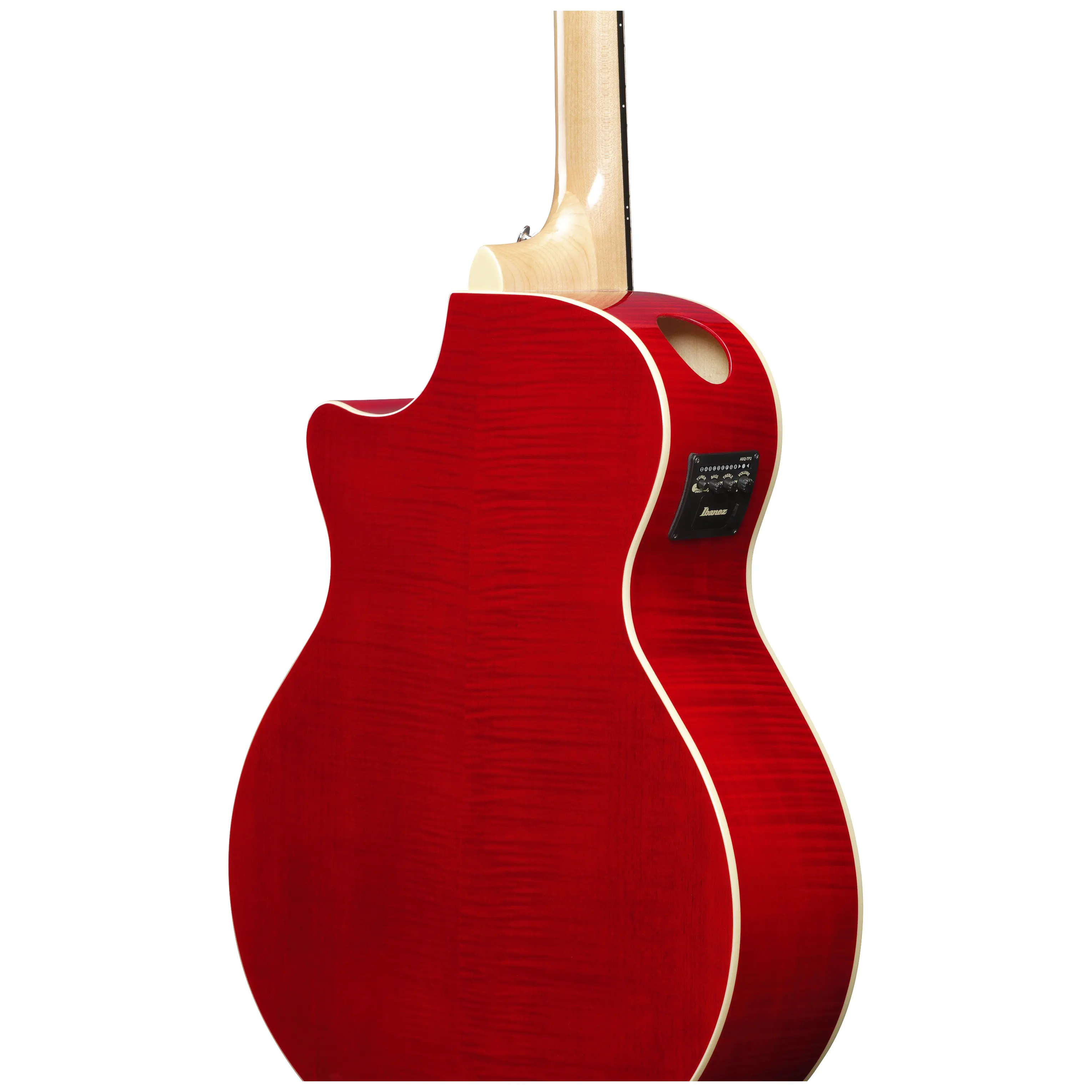 Ibanez AE170-NTR Natural High Gloos Top Red Back & Sides 6