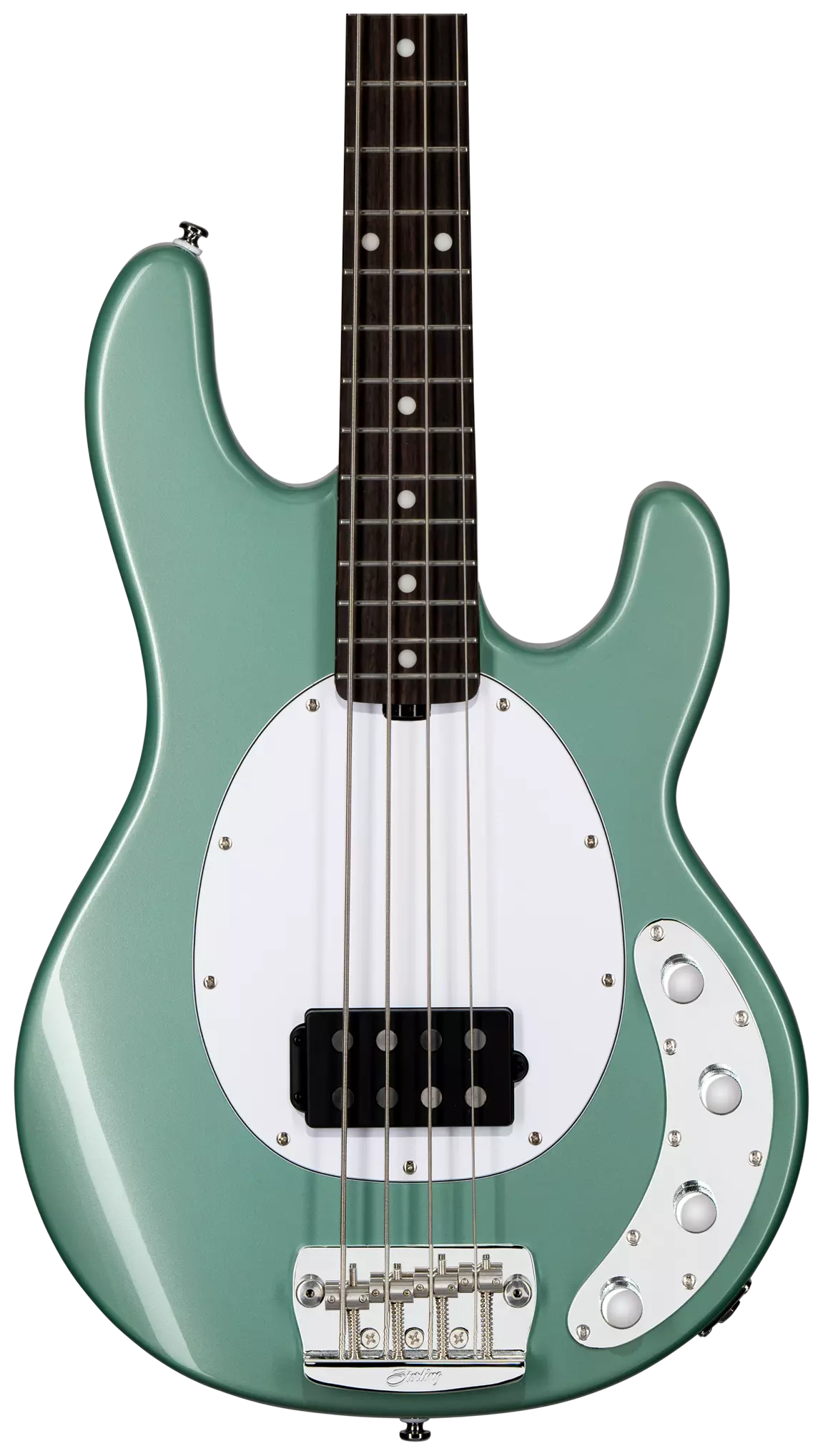 Sterling by Music Man StingRay RAY34CA Dorado Green 2