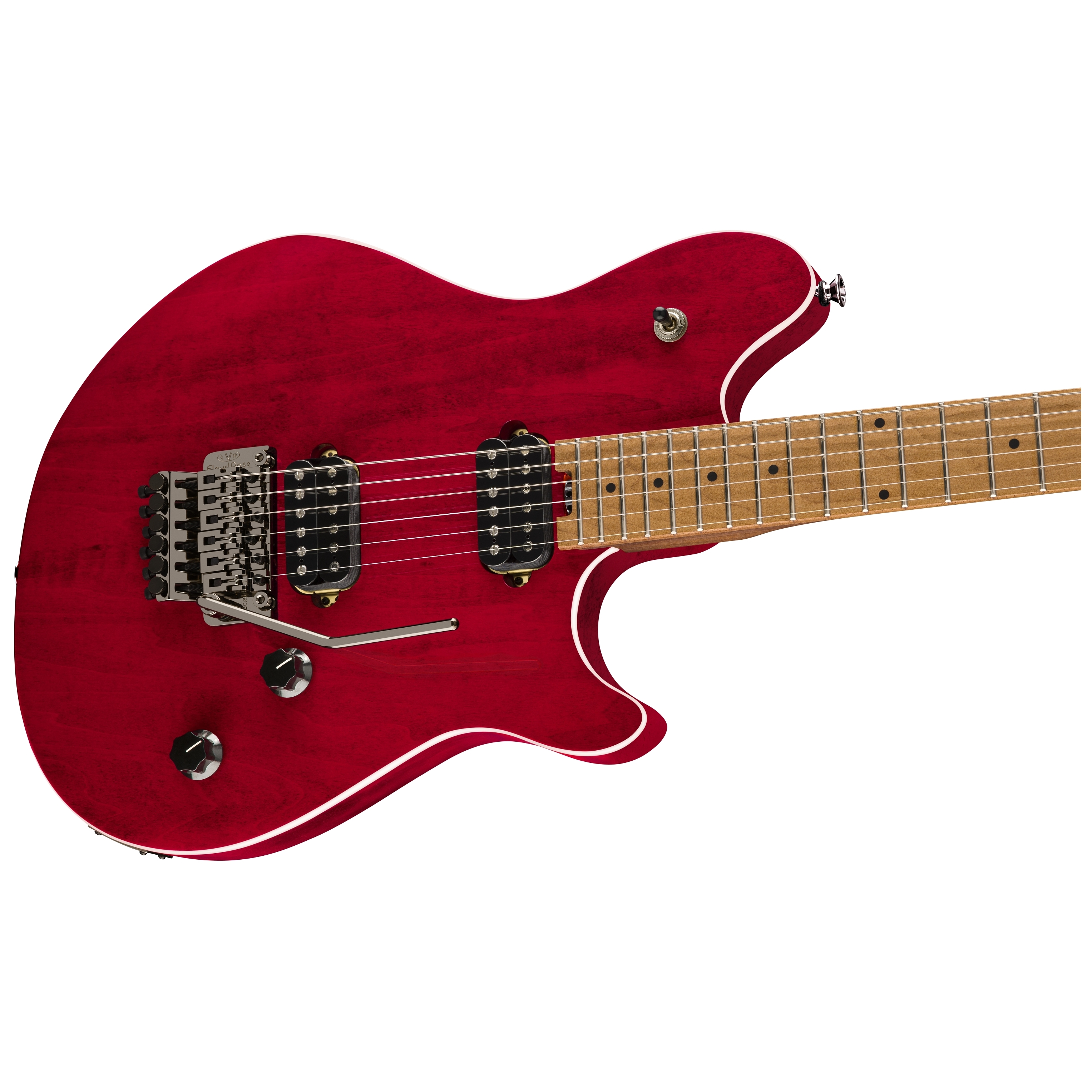 EVH Wolfgang Standard QM Baked MN Wine Red 2