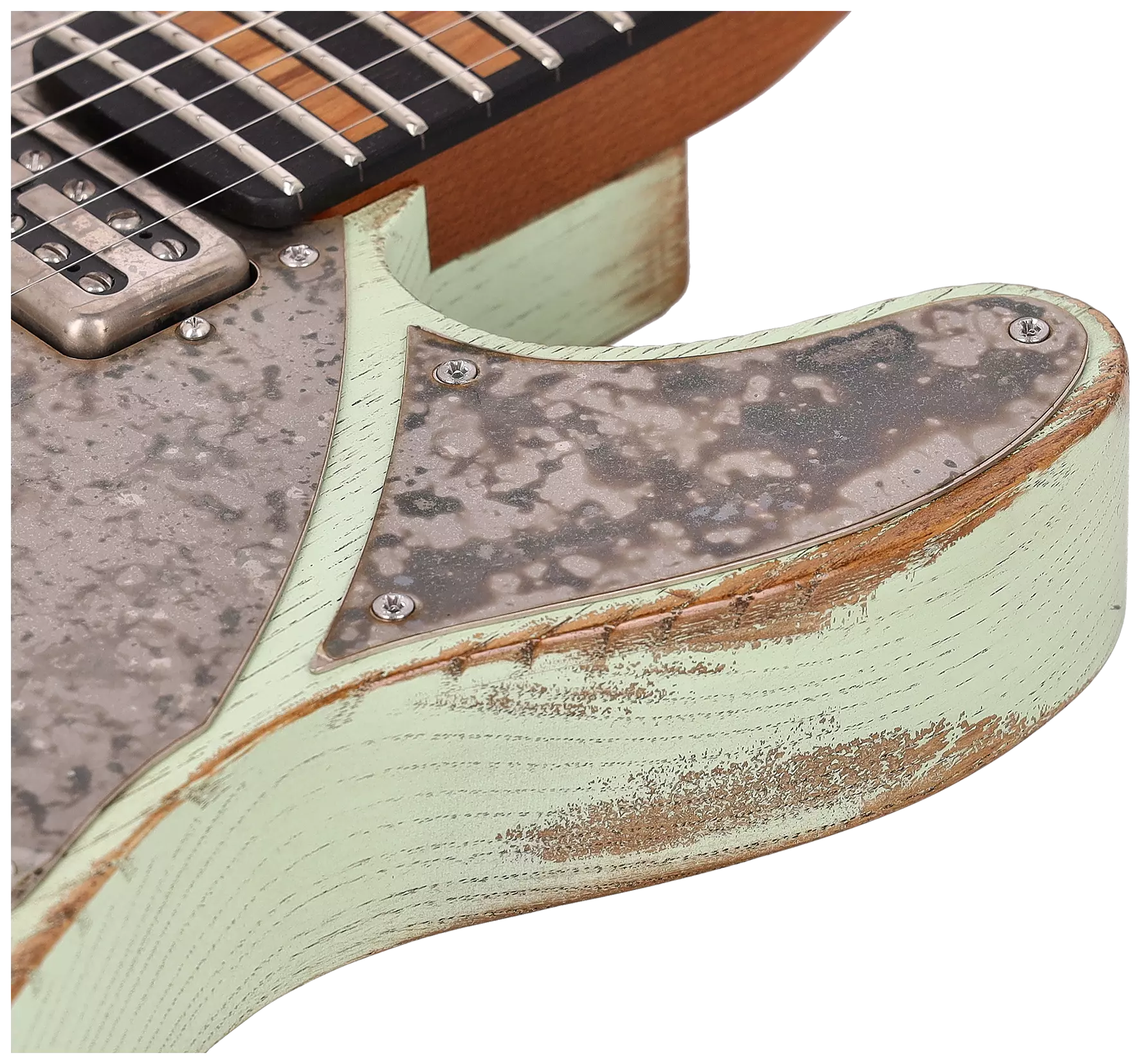 Paoletti Guitars Nancy Lounge Heavy Aged Sage Green #211523 10