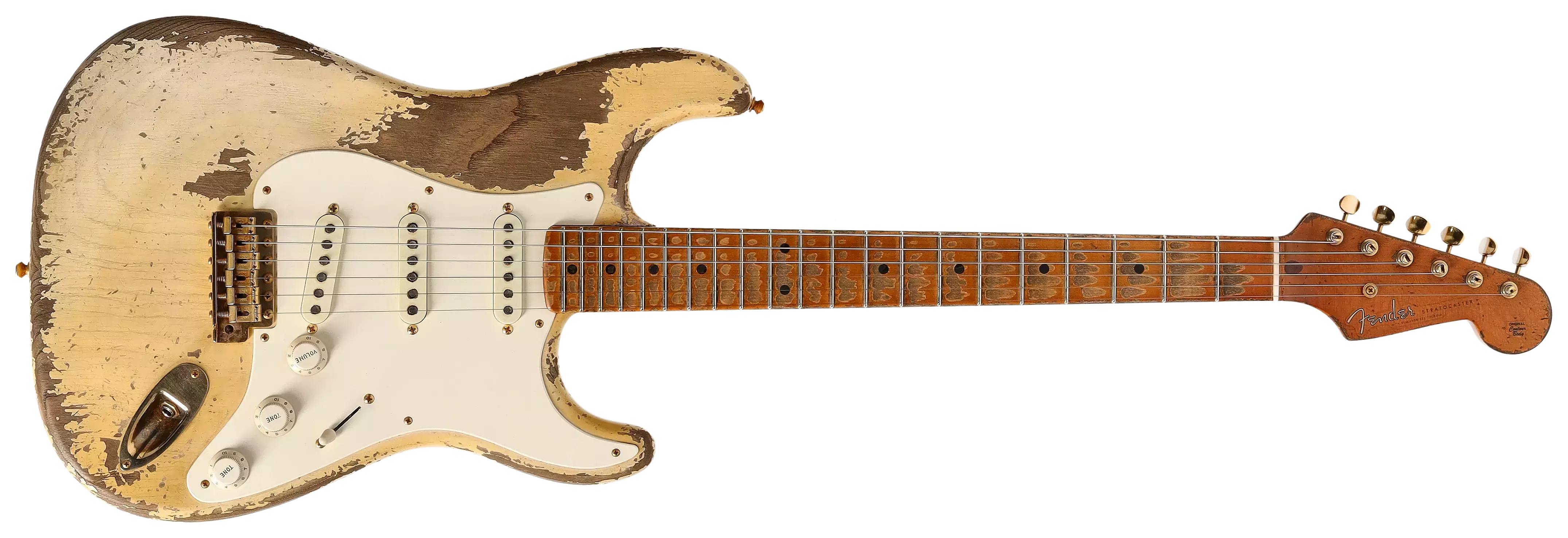 Fender Custom Shop 1955 Stratocaster HVREL WBL GH MBDW Heavy Relic Masterbuilt Dale Wilson #CZ575736 1