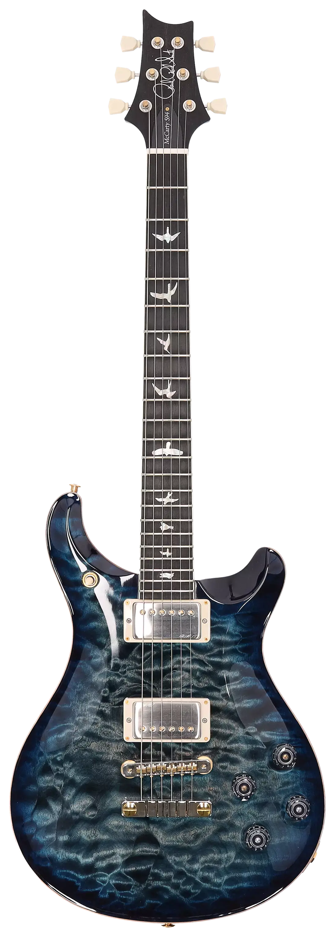 PRS McCarty 594 QM Cobalt Blue 10 Top #210331811