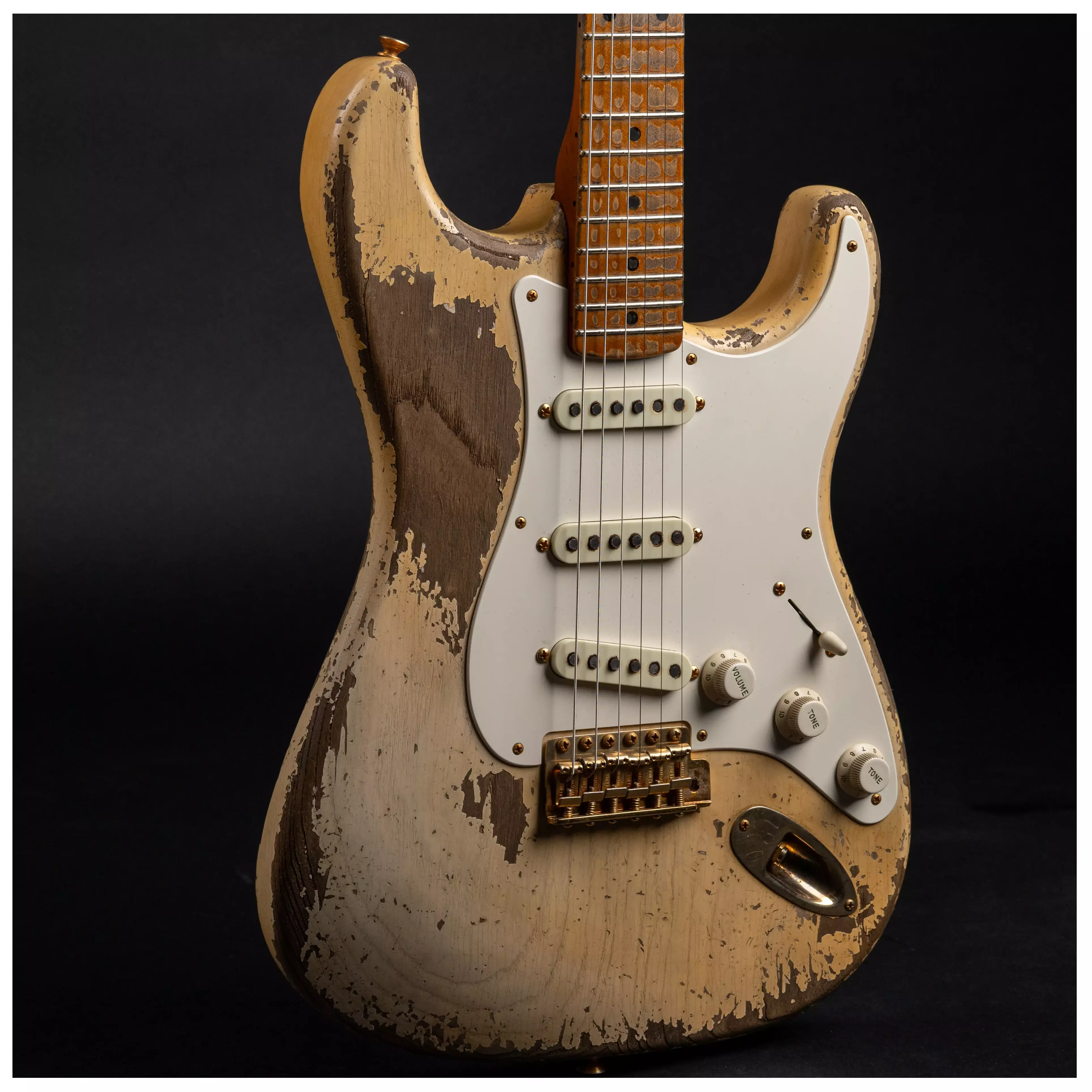 Fender Custom Shop 1955 Stratocaster HVREL WBL GH MBDW Heavy Relic Masterbuilt Dale Wilson #CZ575736 33