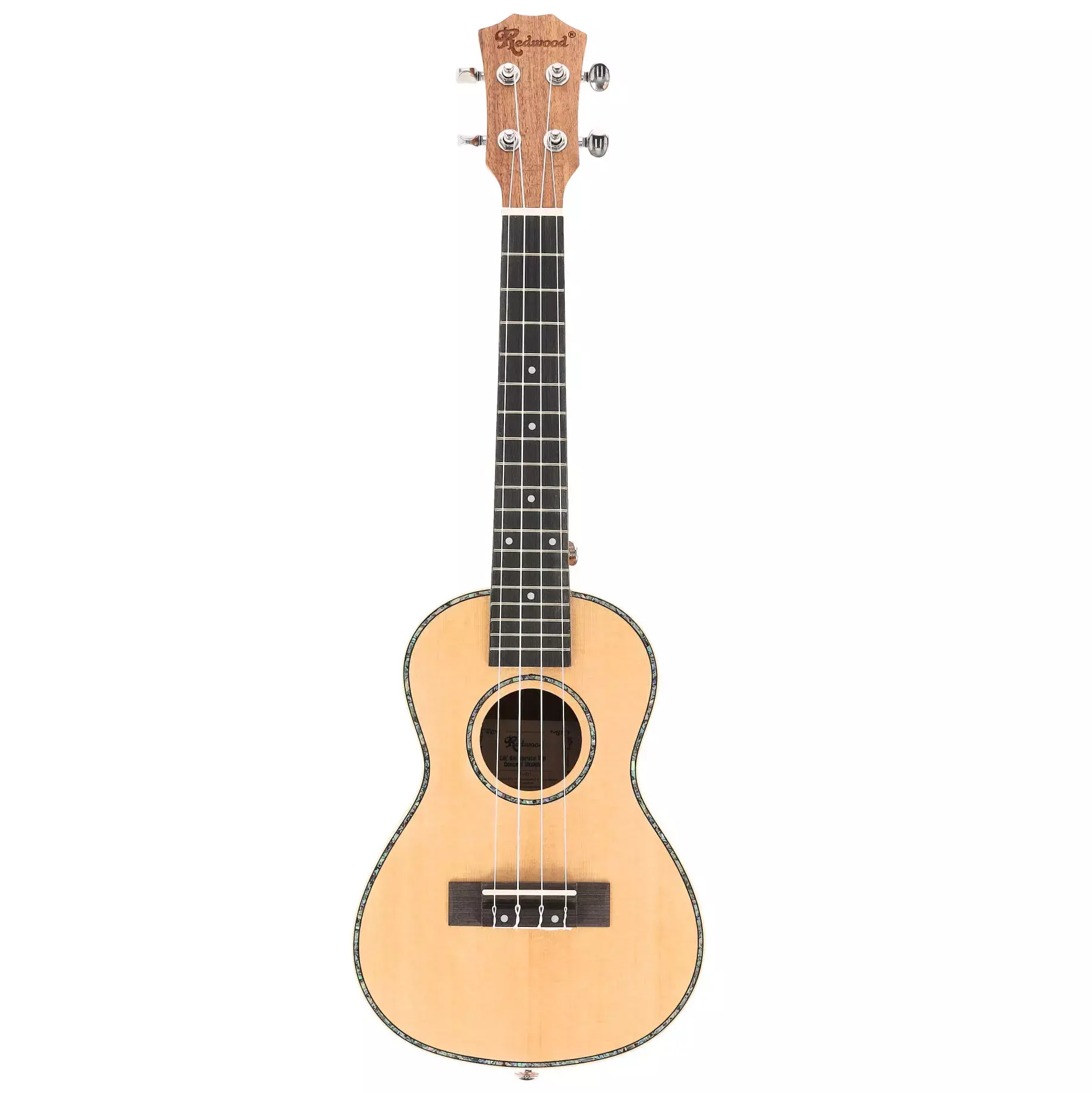 Redwood Lili' Koi Spruce Top Concert Ukulele