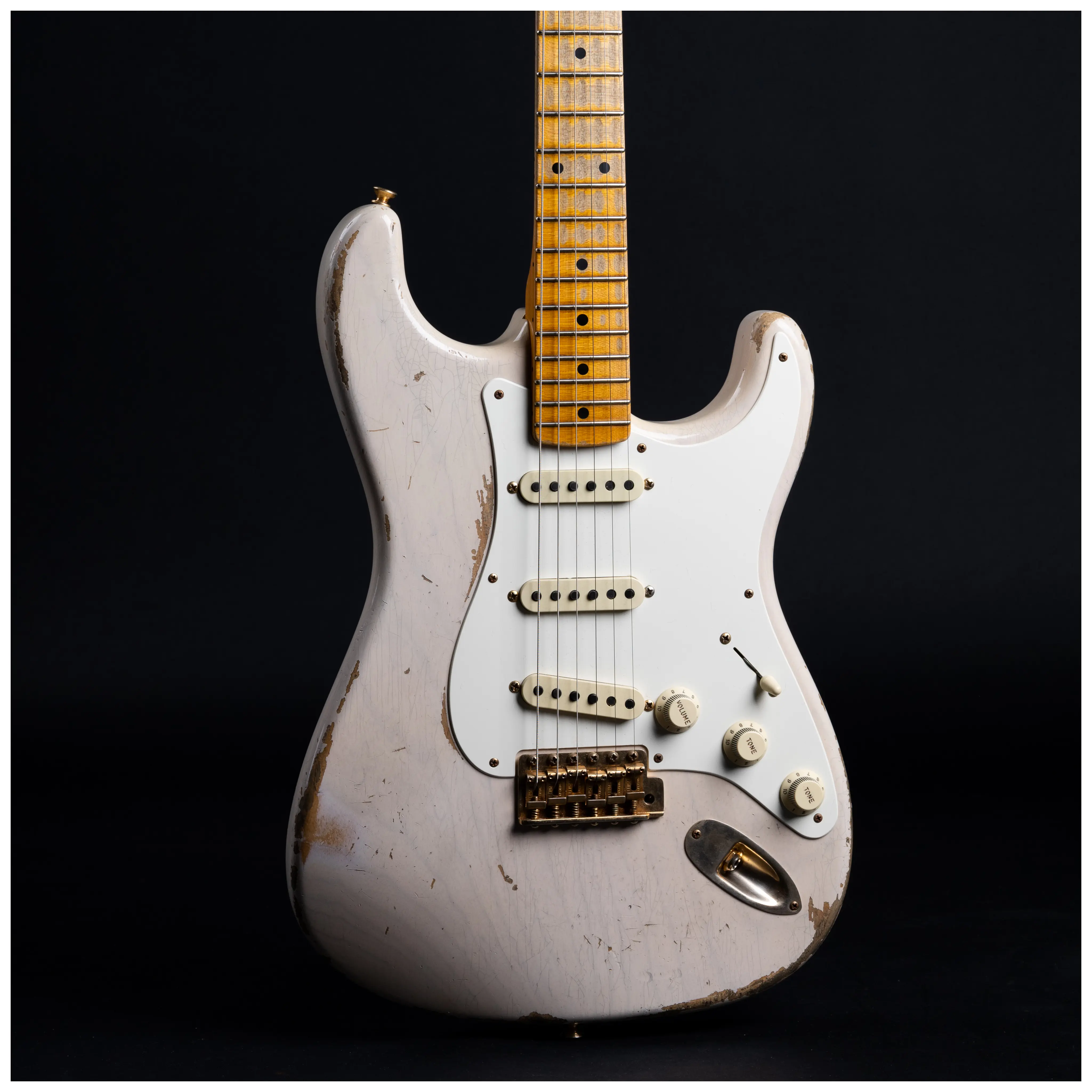 Fender Custom Shop 1955 Stratocaster HVREL GH WBL MBTK Heavy Relic Masterbuilt Todd Krause #R105023 26