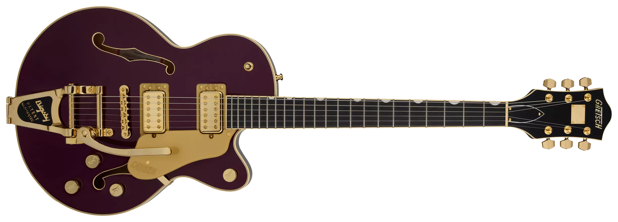 Gretsch Broadkaster Jr. LX CB GH Blackberry 9