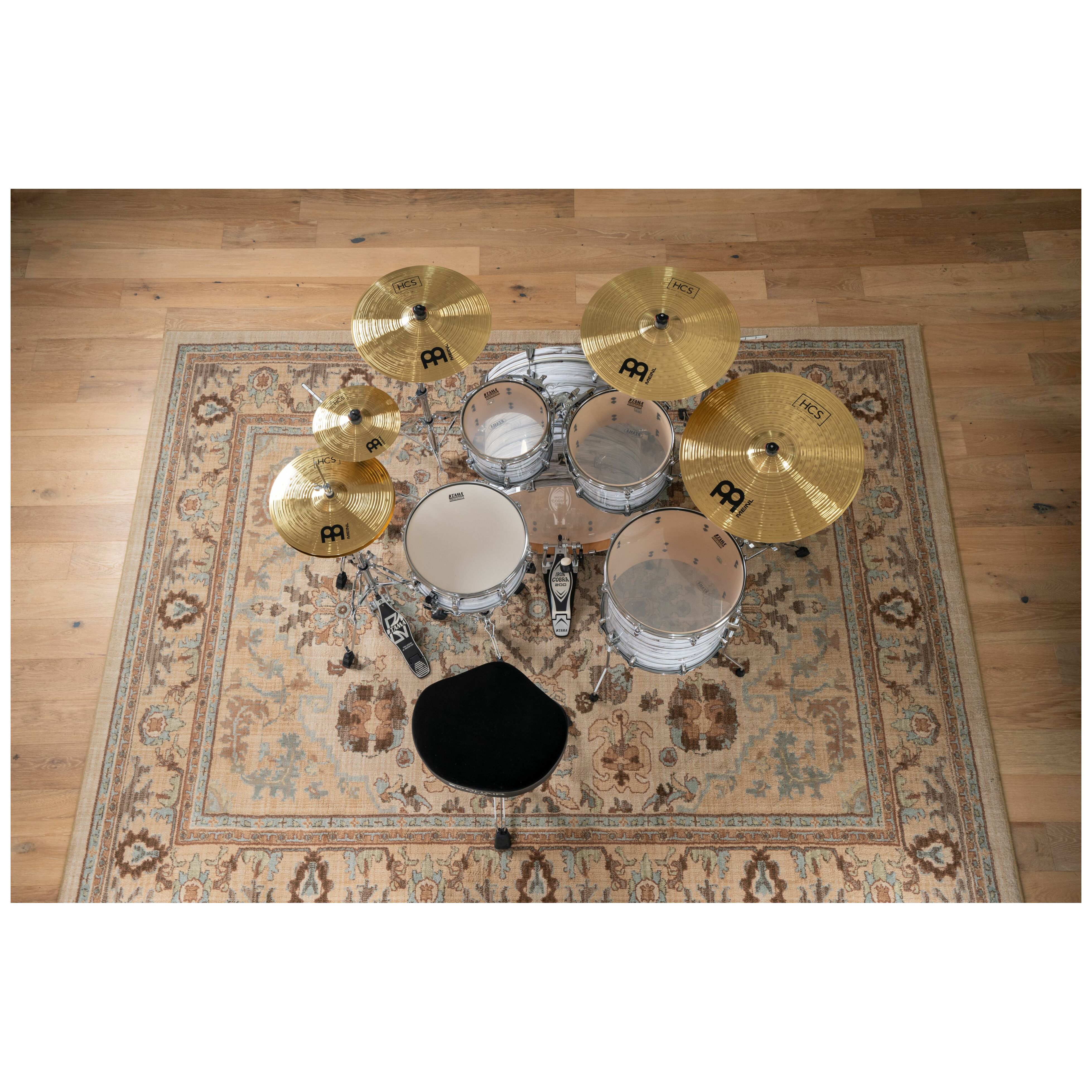 Meinl Cymbals HCS-CS2 - HCS Expanded Cymbal Set 8