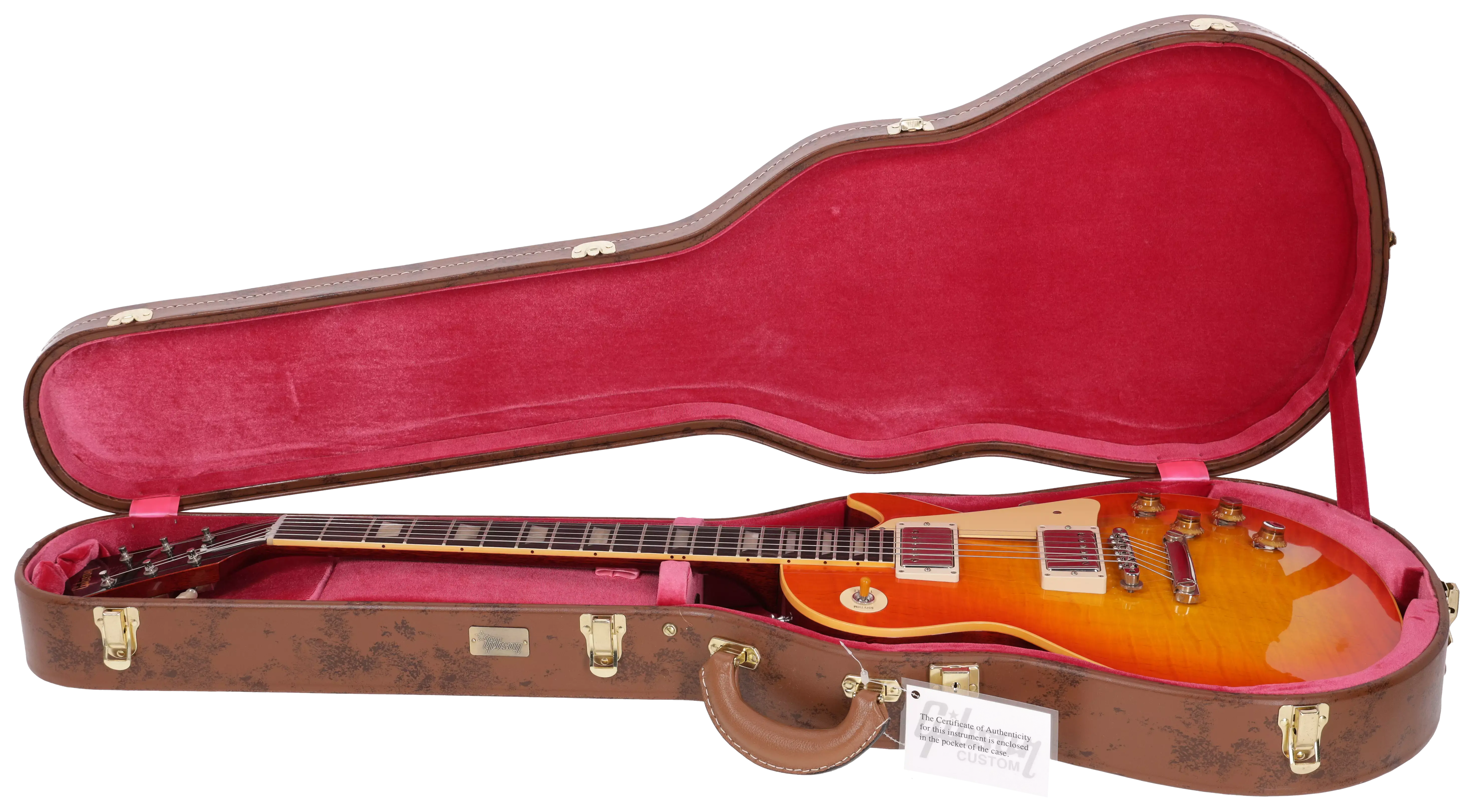 Gibson Les Paul Standard 1960 Reissue VOS Tangerine Burst #1 18