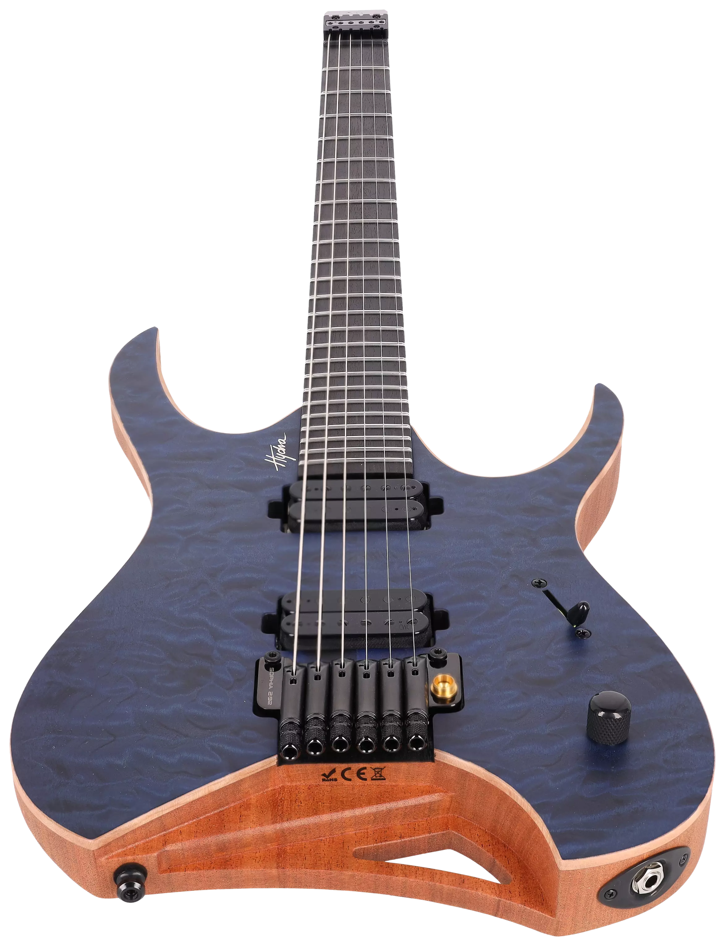 Mayones Hydra Elite PRO 6 QM Dirty Blue #HF2306634 3