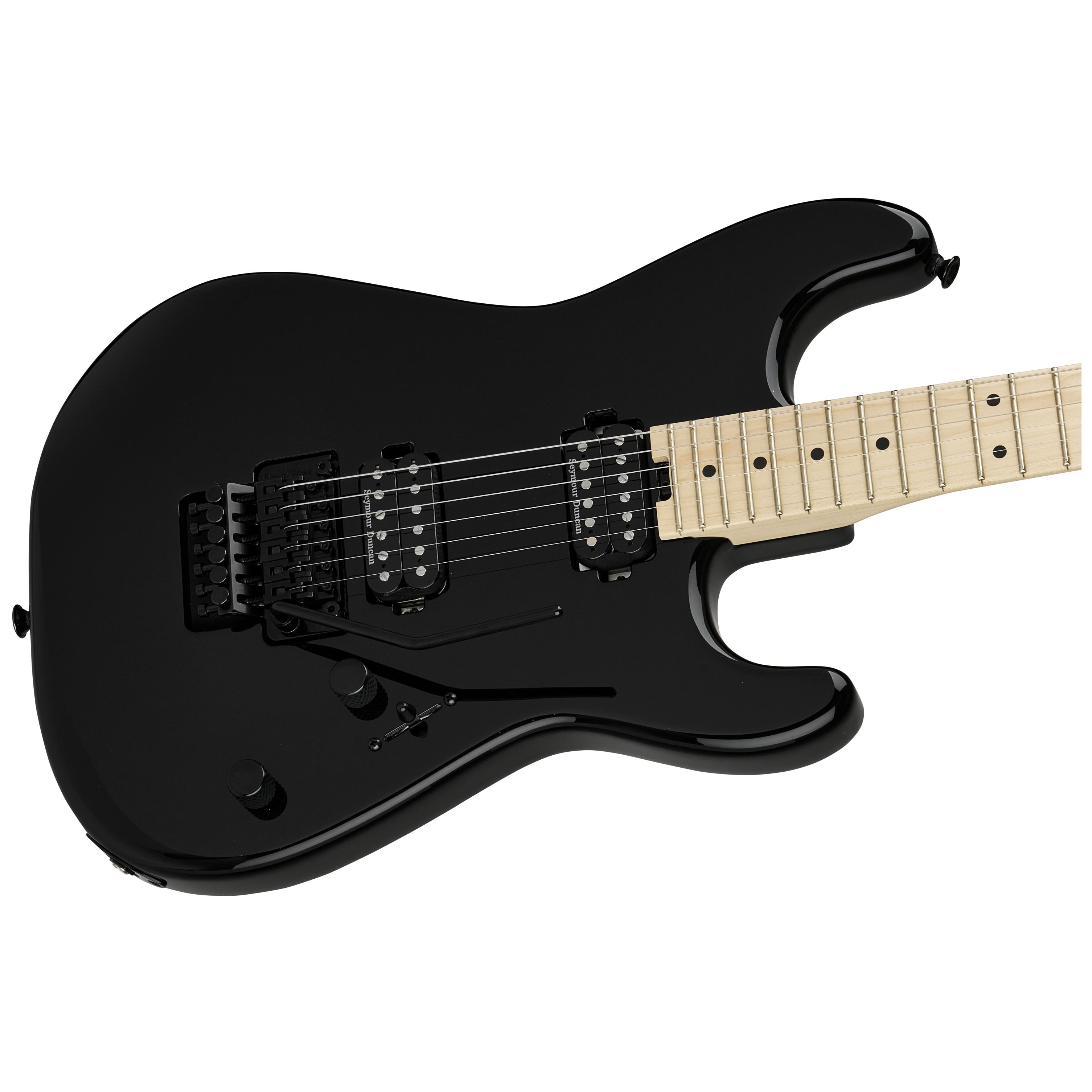 Charvel Pro-Mod San Dimas Style 1 HH FR MPL Gloss Black 1