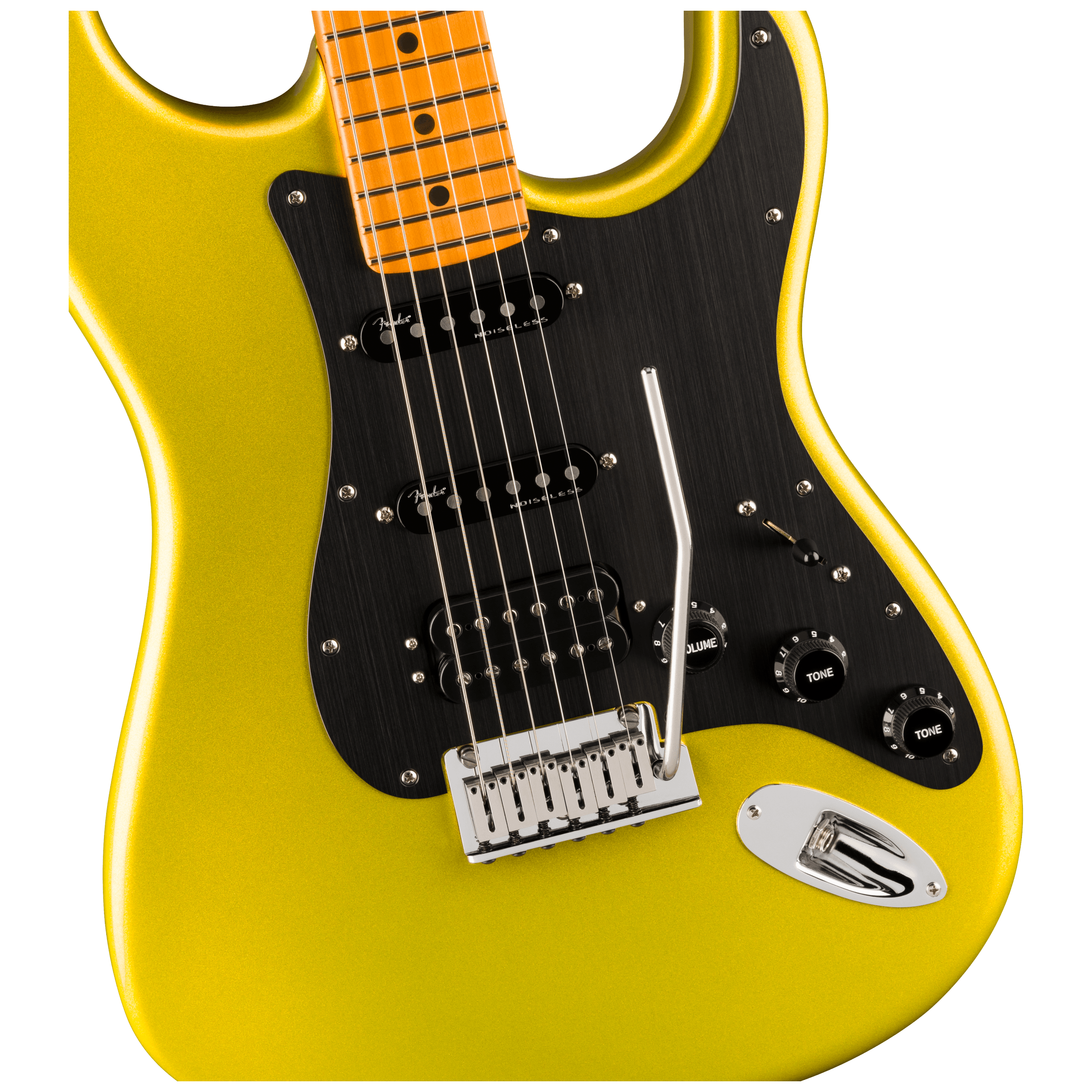 Fender American Ultra II Stratocaster HSS MN Solar Flare 3