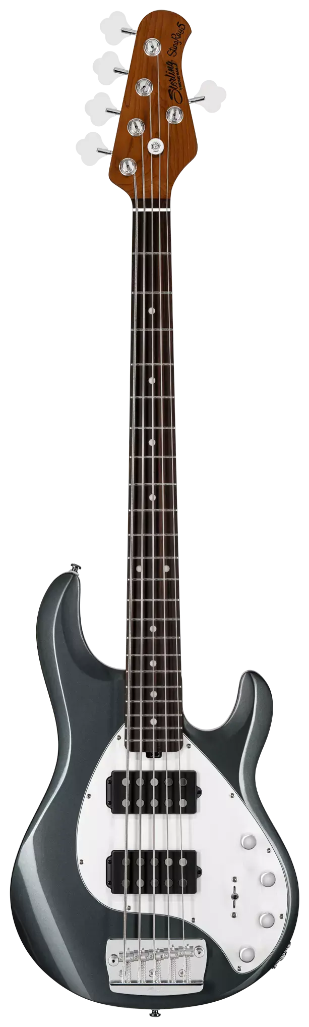 Sterling by Music Man StingRay RAY35HH Charcoal Frost 5