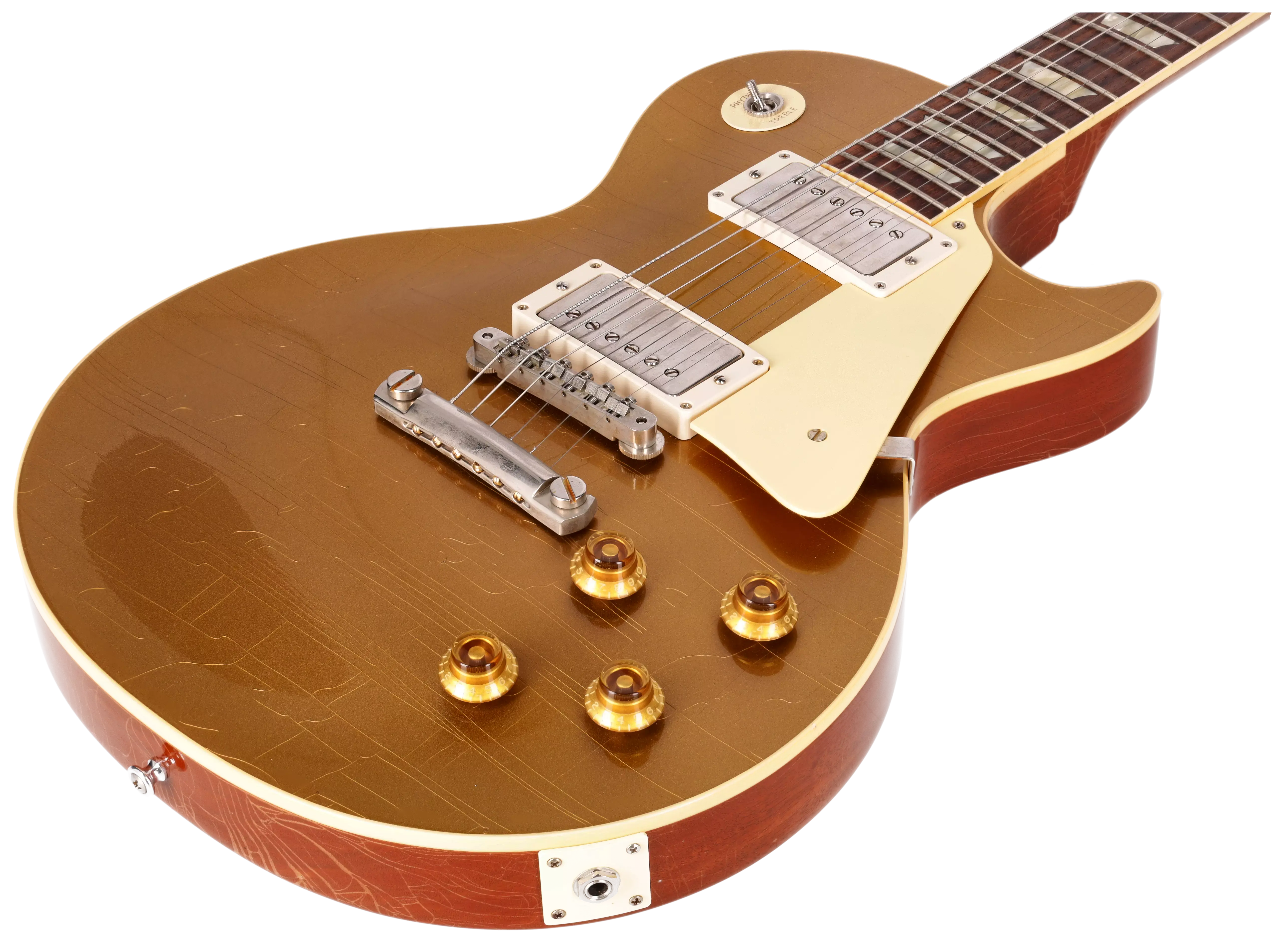 Gibson 1957 Les Paul Standard Reissue Ultra Light Aged Double Gold Murphy Lab #2 4