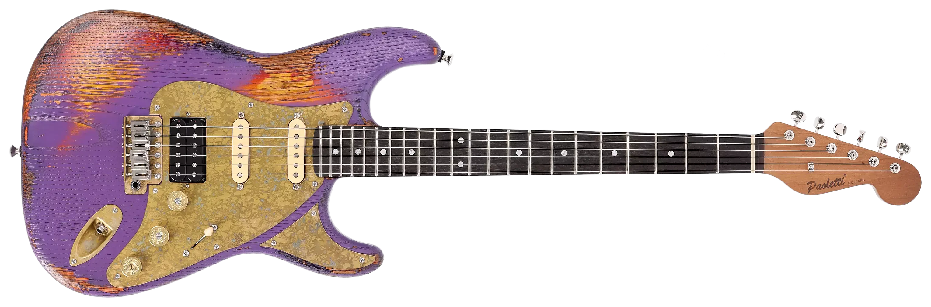 Paoletti Guitars Alfa Loft HSS Heavy Purple #177222 1