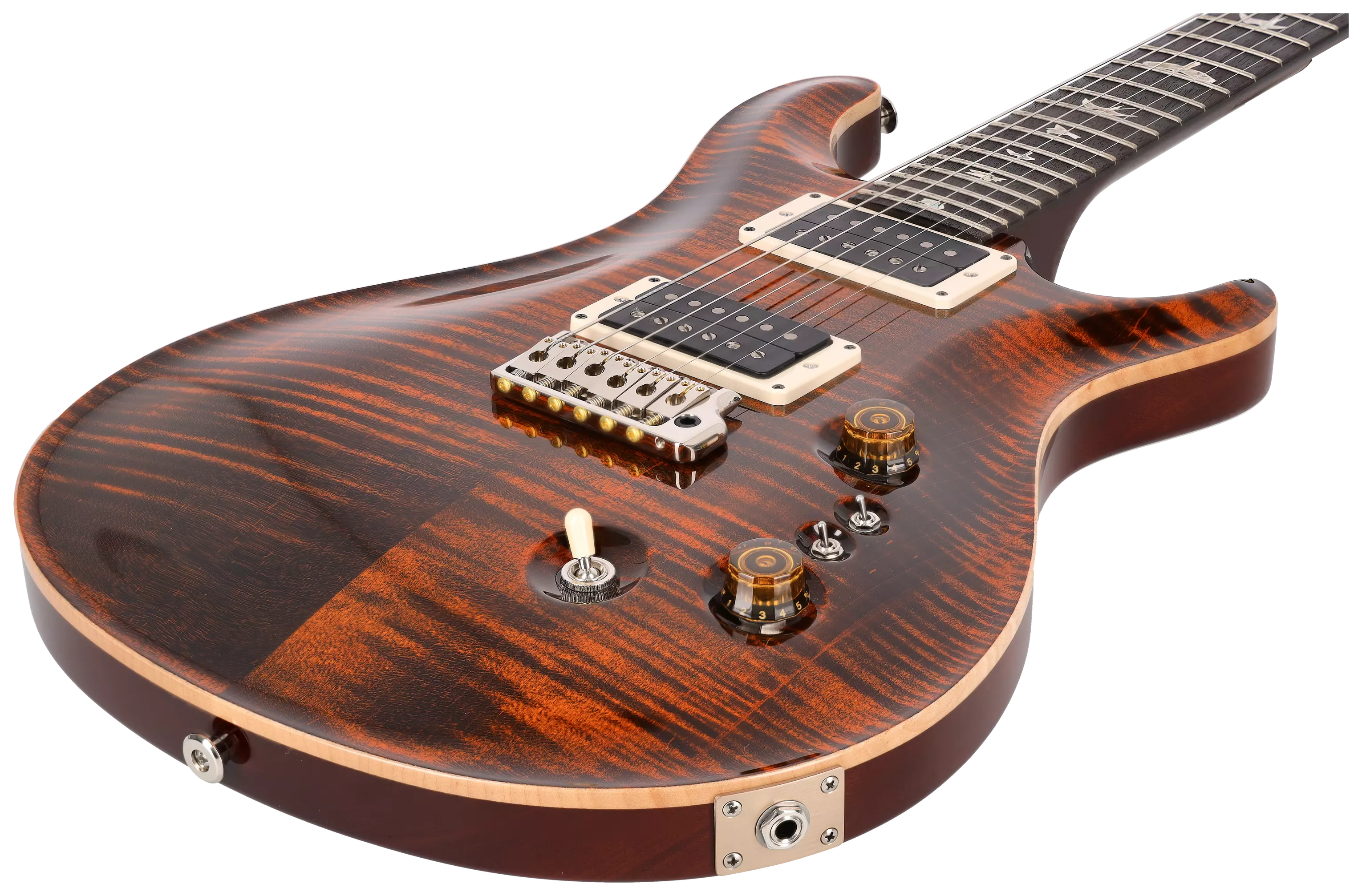 PRS Custom 24-08 Orange Tiger #230363348 7