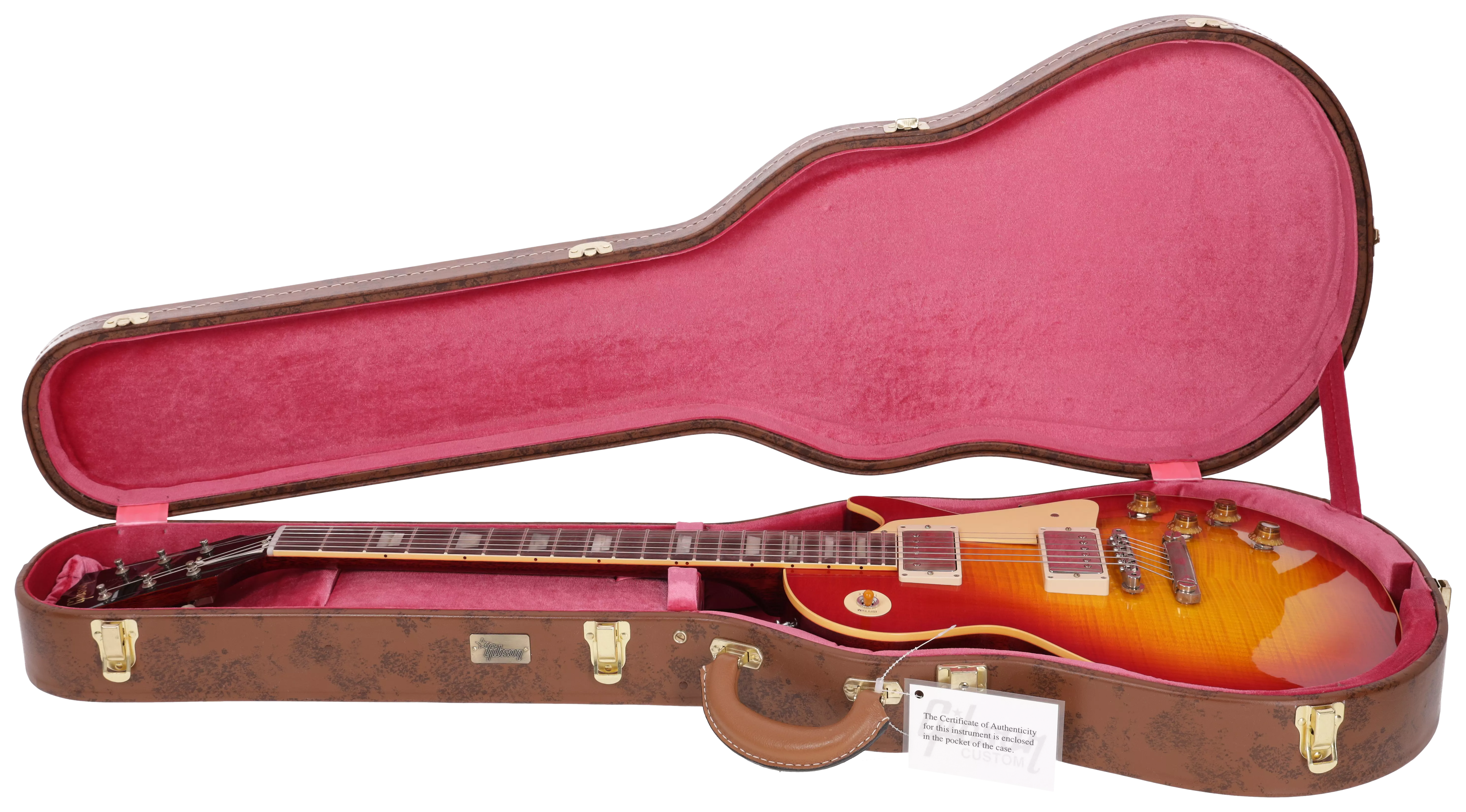 Gibson 1959 Les Paul Standard Reissue VOS Washed Cherry Sunburst #1 18