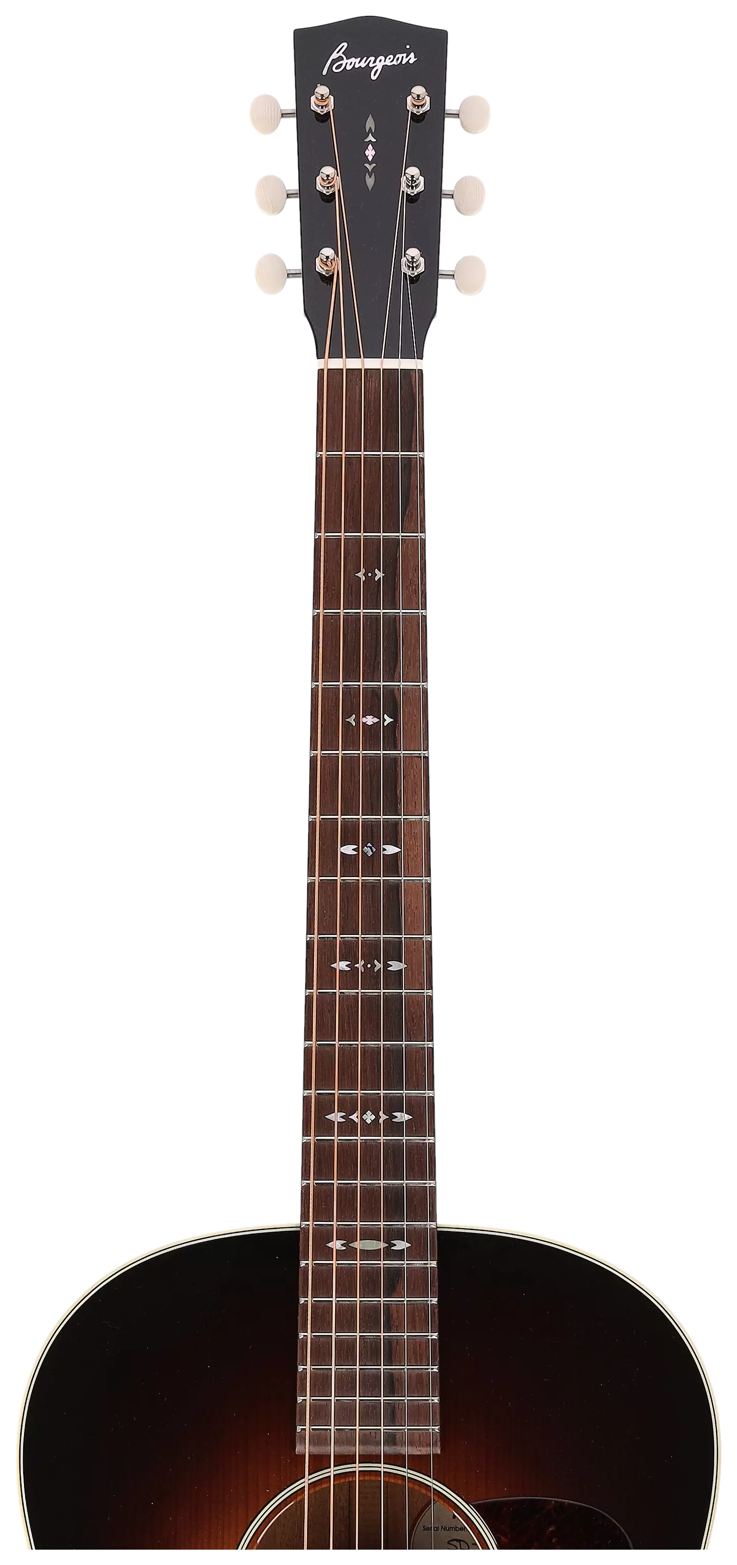 Bourgeois Guitars SD - Standard AT Adirondack Mahogany Sunburst 6