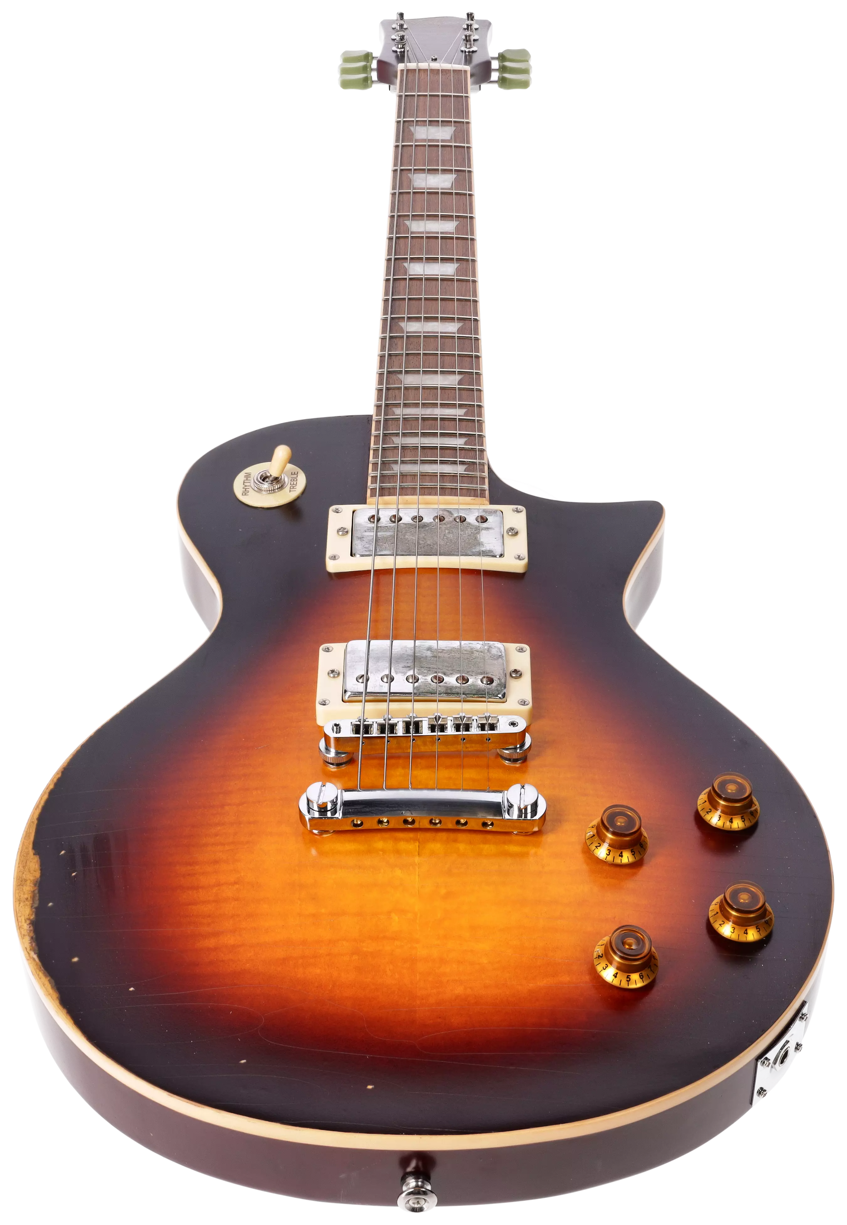 Redwood Relics LP-Style Dirty Tobacco Burst inkl. Case 3