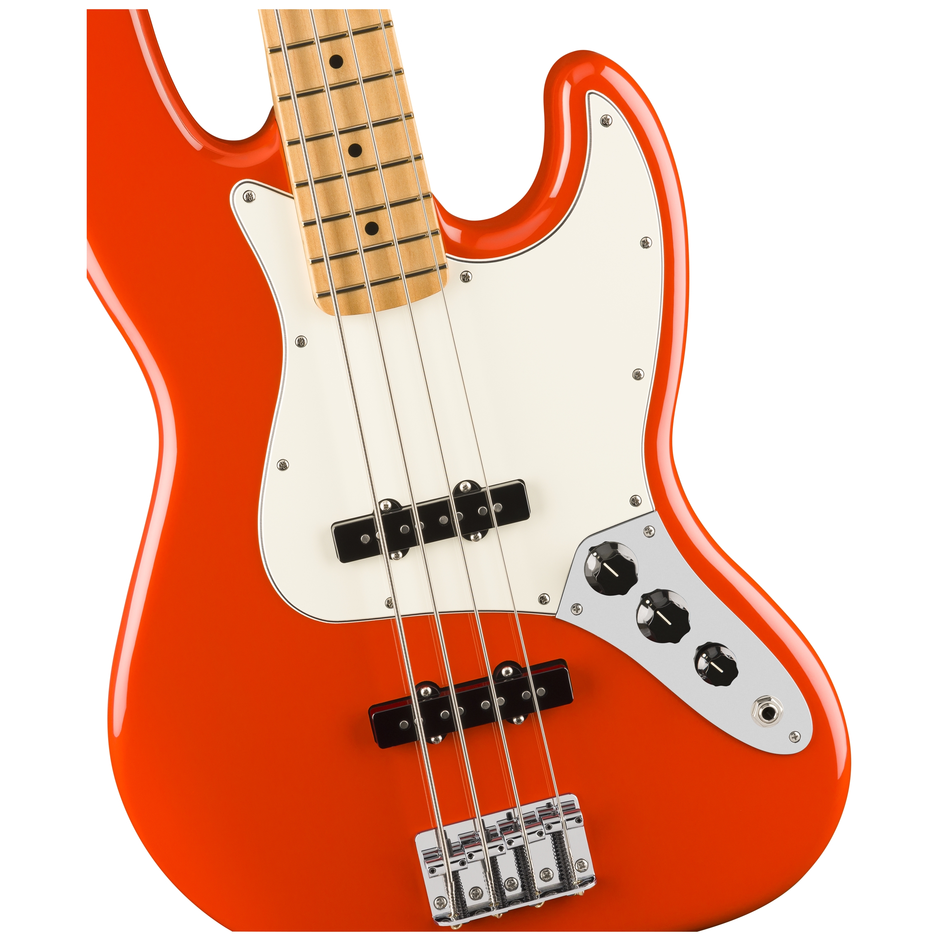 Fender Player II Jazz Bass MN Coral Red 5