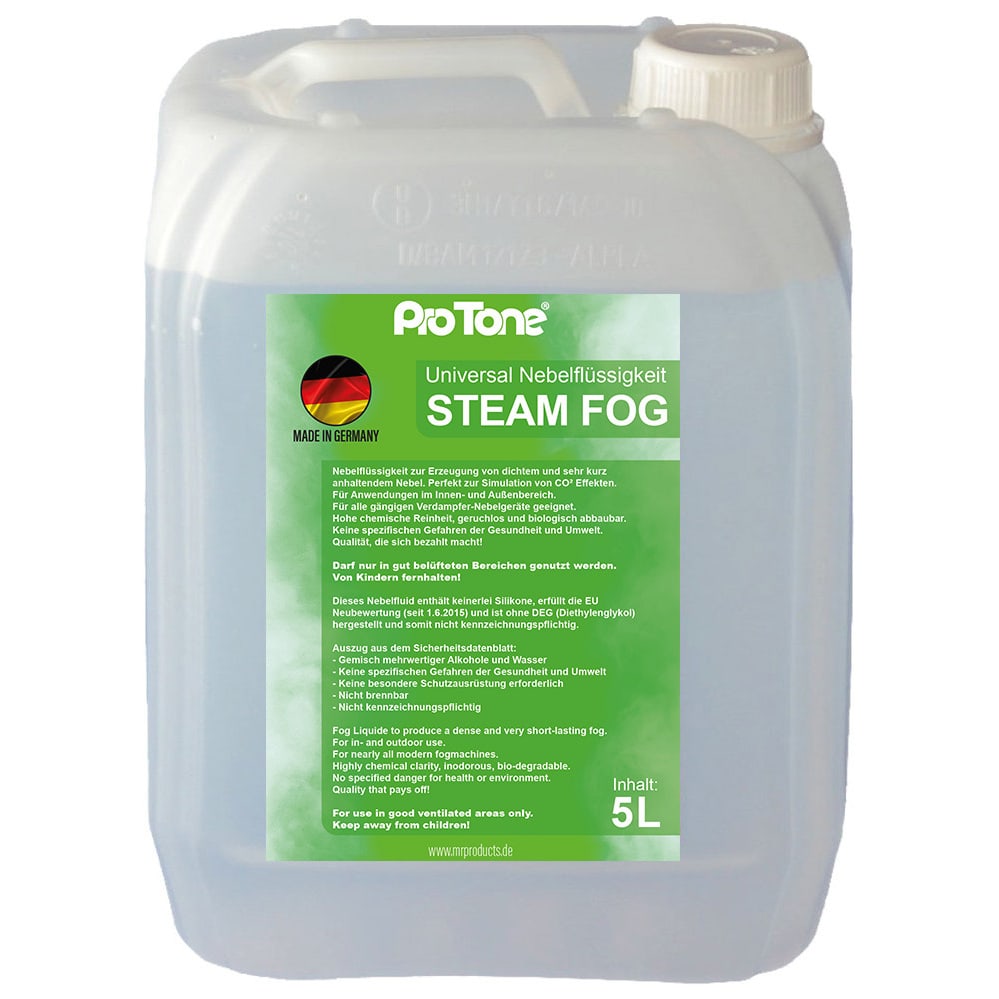 ProTone Nebelfluid Steam Fog 5 Liter