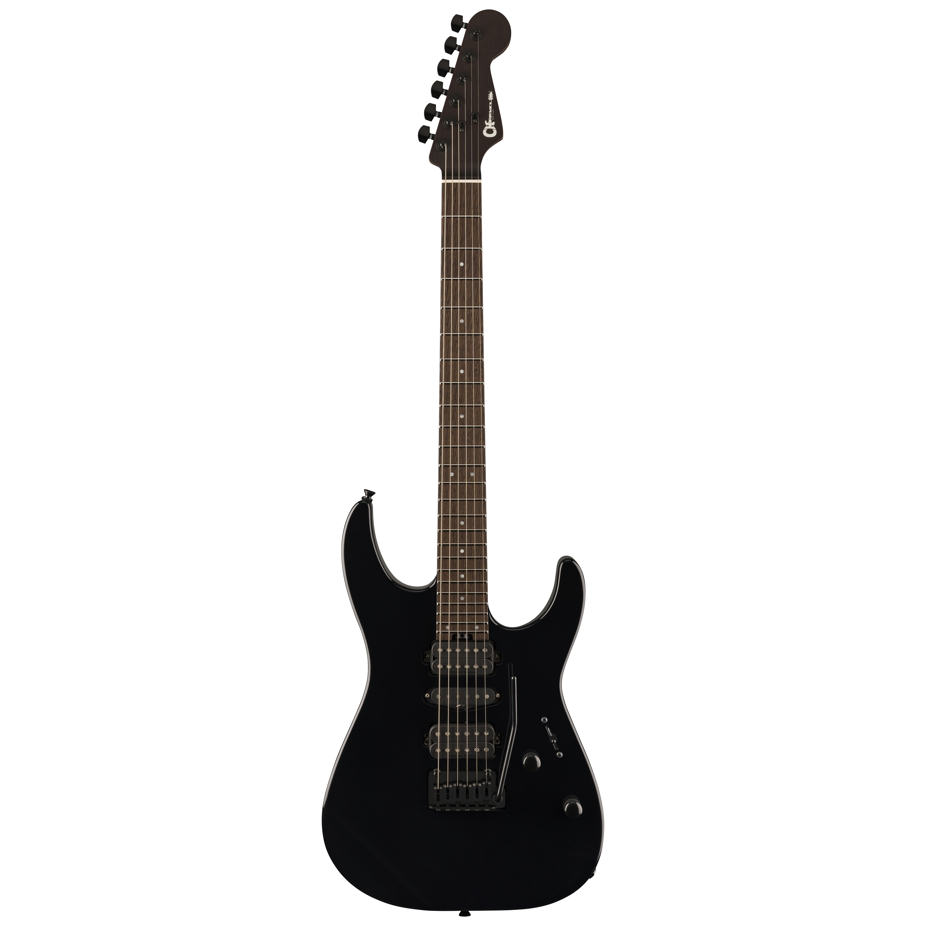 Charvel MJ DK24 HSH 2PT W Mahogany Wenge Black 3