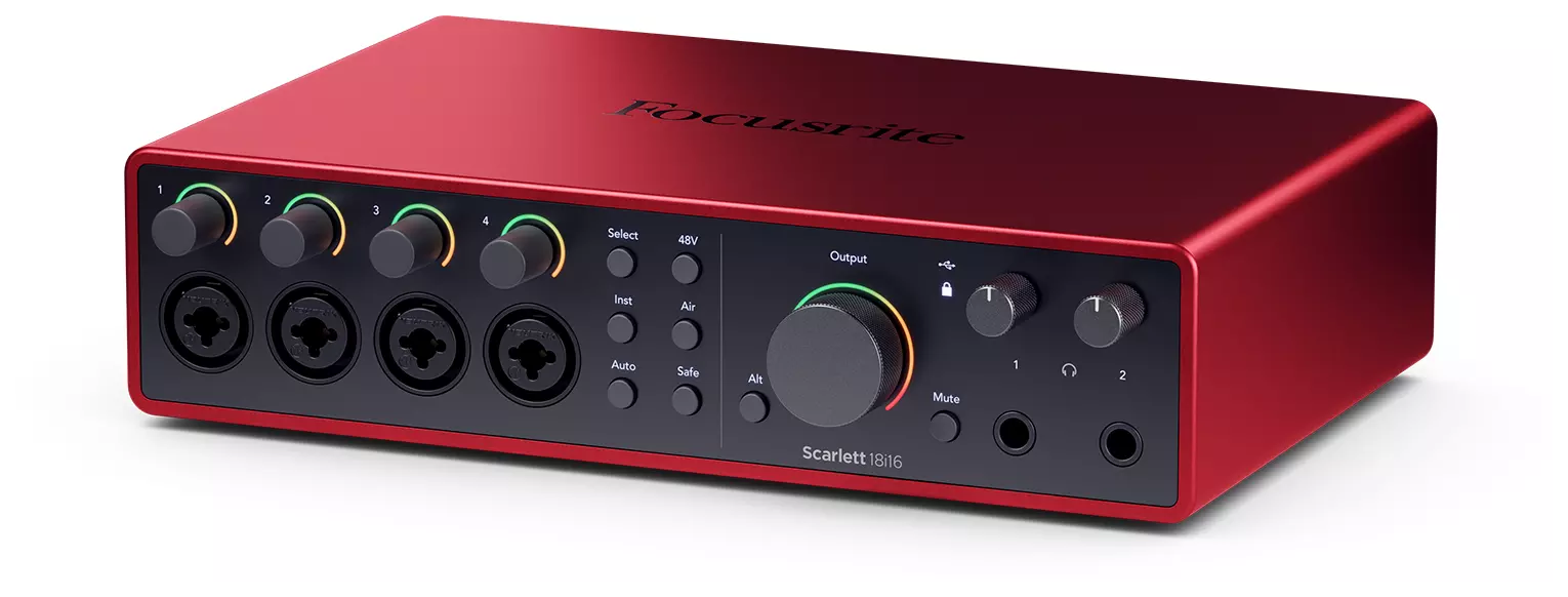 Focusrite Scarlett 18i16 4th Gen 4