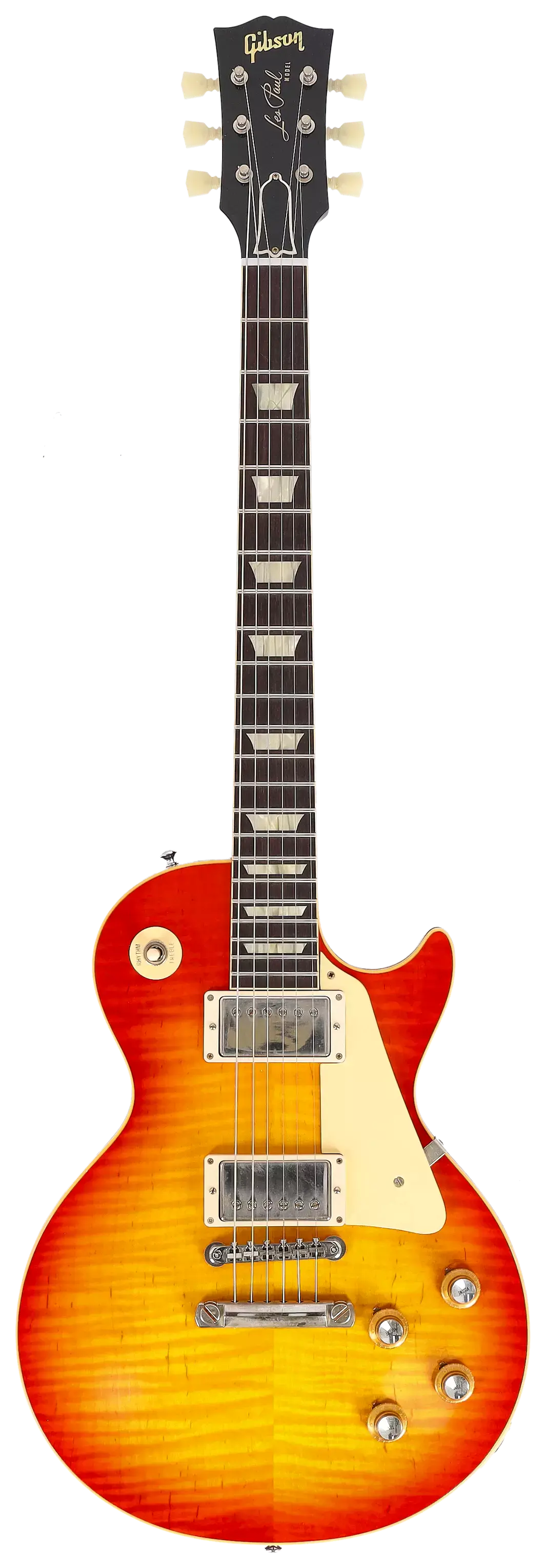 Gibson 1960 Les Paul Standard Reissue Ultra Light Aged Orange Lemon Fade Murphy Lab #02465