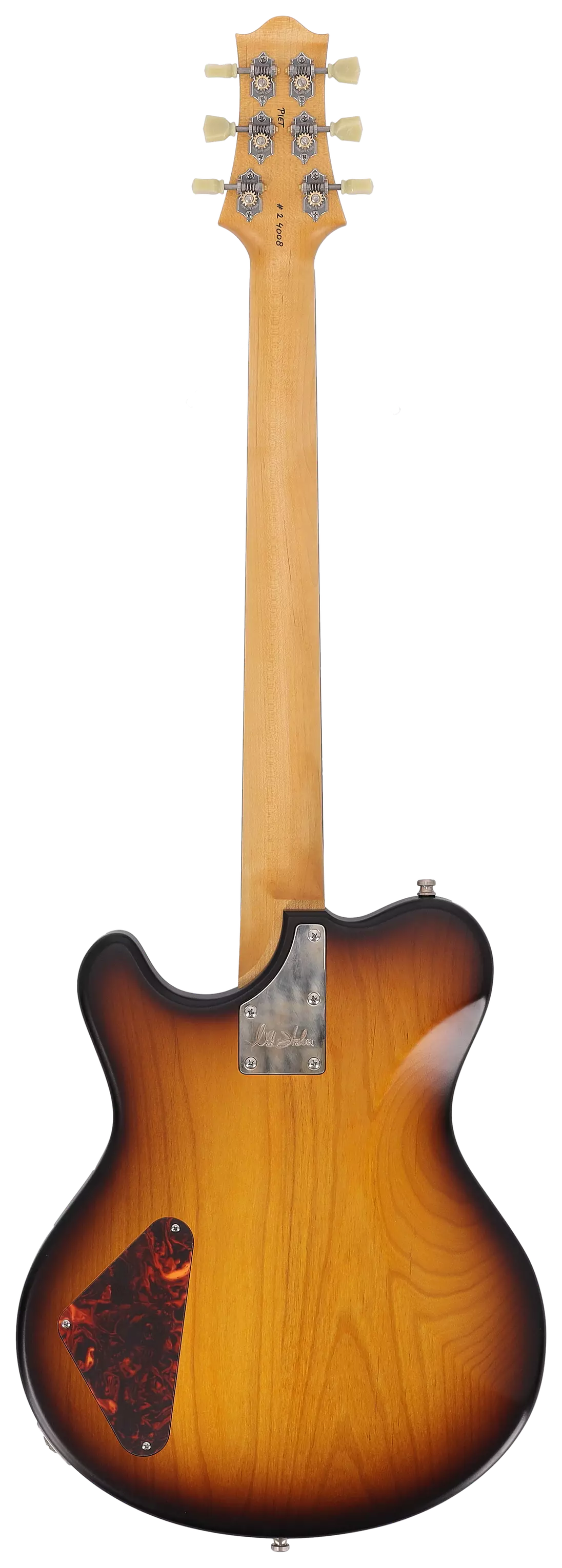 Nik Huber Piet 2-Tone Sunburst Tremolo #24008 6