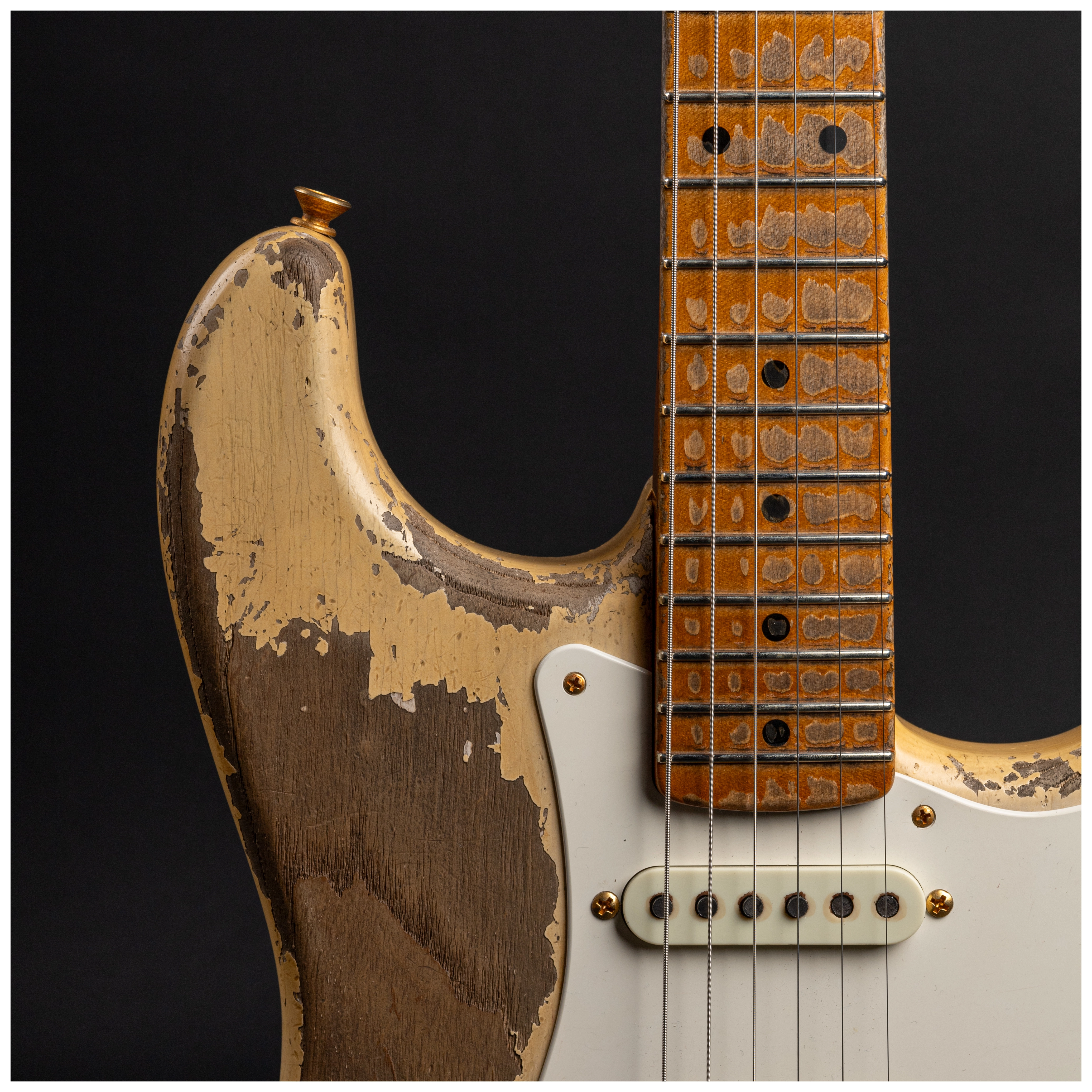 Fender Custom Shop 1955 Stratocaster HVREL WBL GH MBDW Heavy Relic Masterbuilt Dale Wilson 35