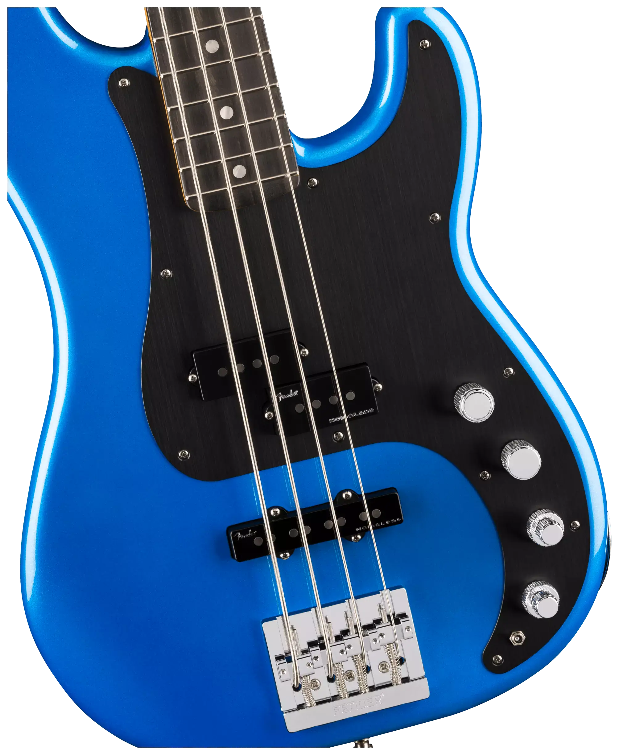 Fender American Ultra II Precision Bass EB Noble Blue 5