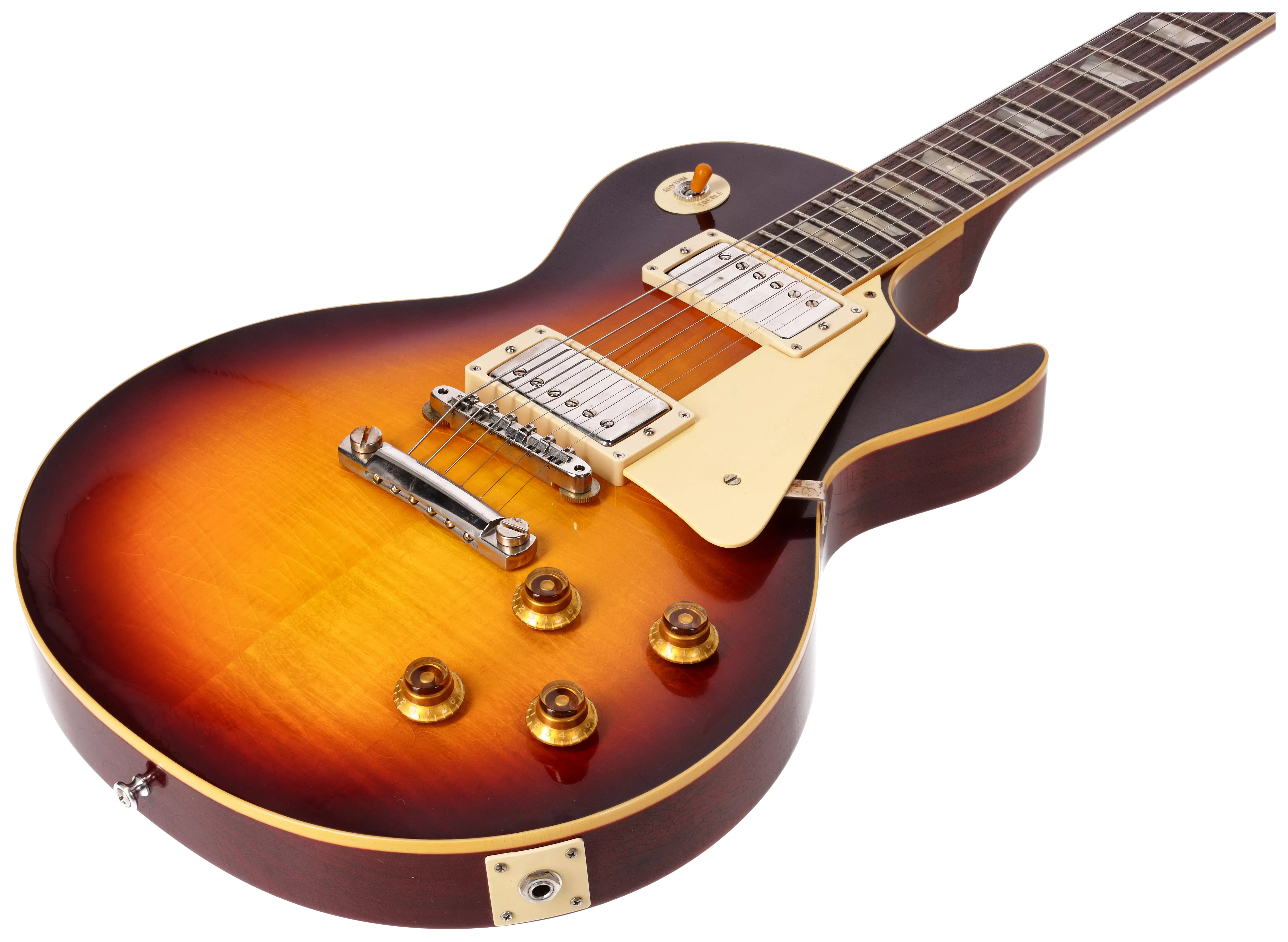 Gibson 1958 Les Paul Standard Reissue Ultra Light Aged Bourbon Burst Murphy Lab 4