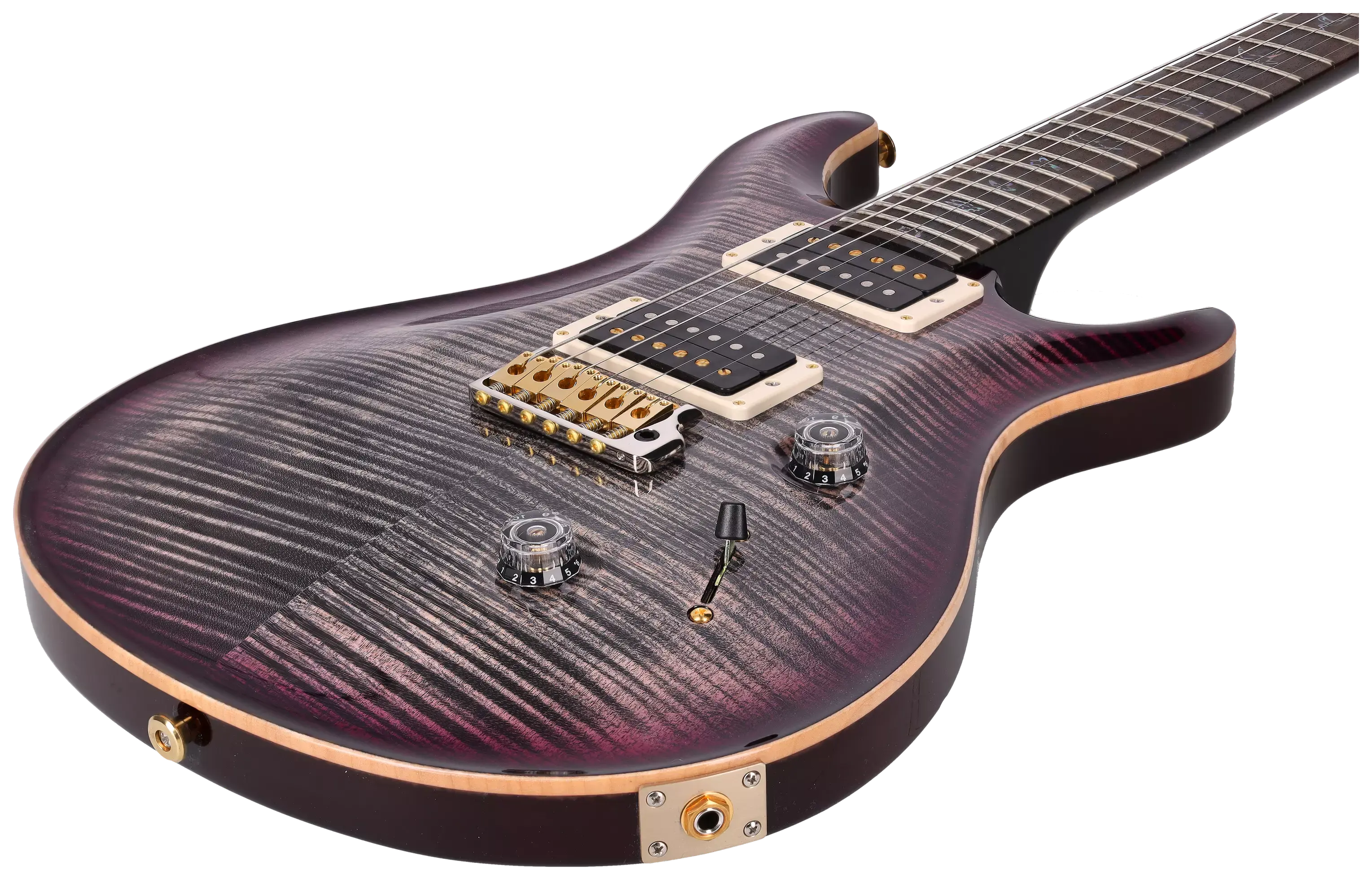 PRS Custom 24 Wood Library 10 Top Charcoal Purple Burst session Select  #0377195 kaufen | Jetzt bei session!