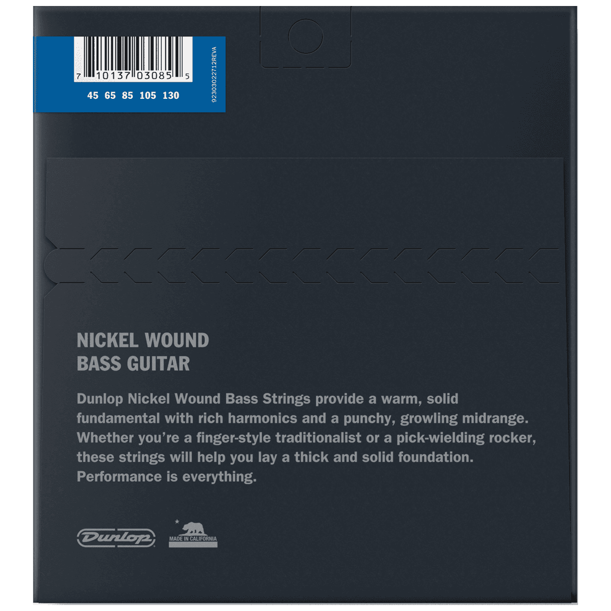 Dunlop DBN45130 Nickel Wound Medium 5-String | 45-130