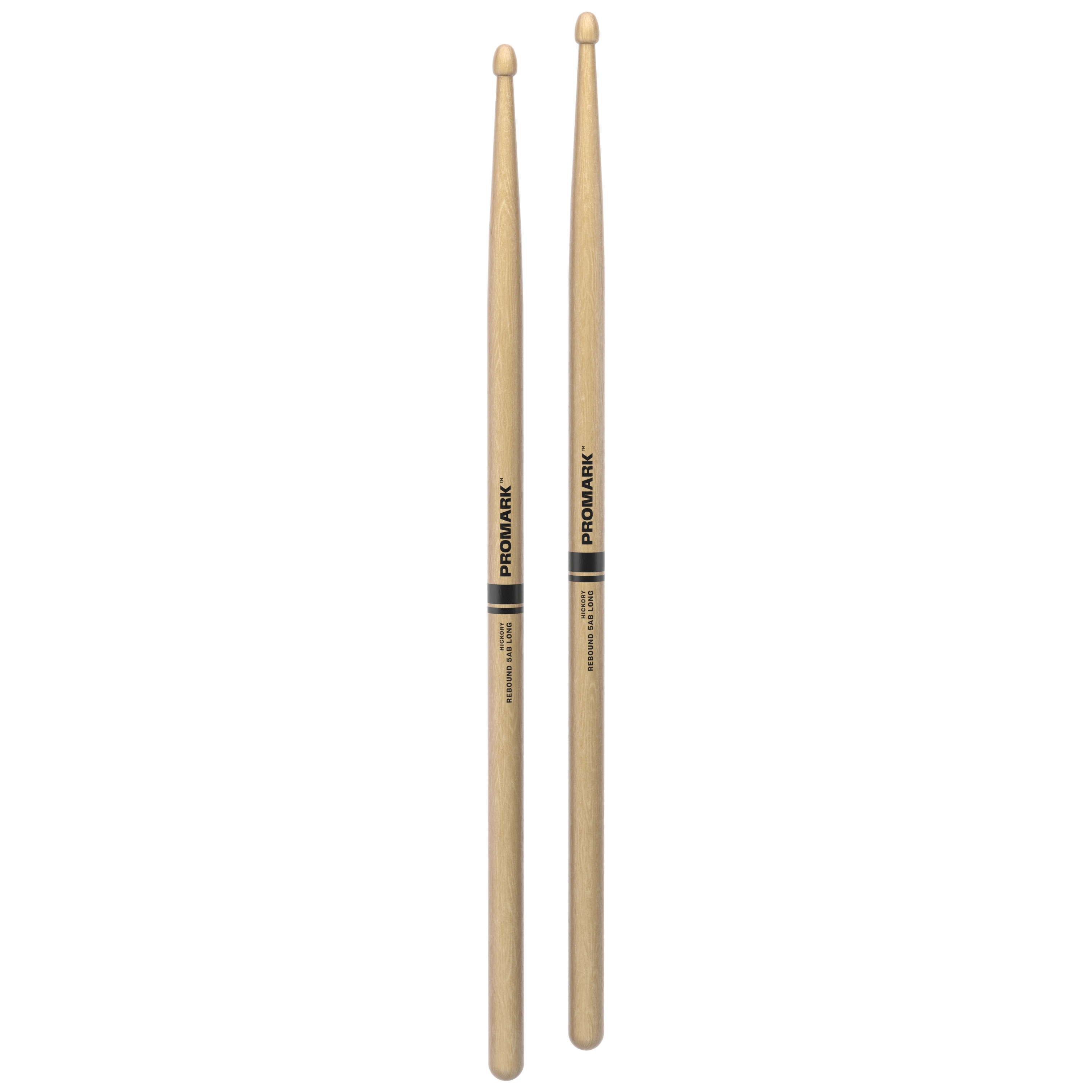 ProMark RBH580LAW - Rebound 5AB Long - Hickory - Wood Tip 1