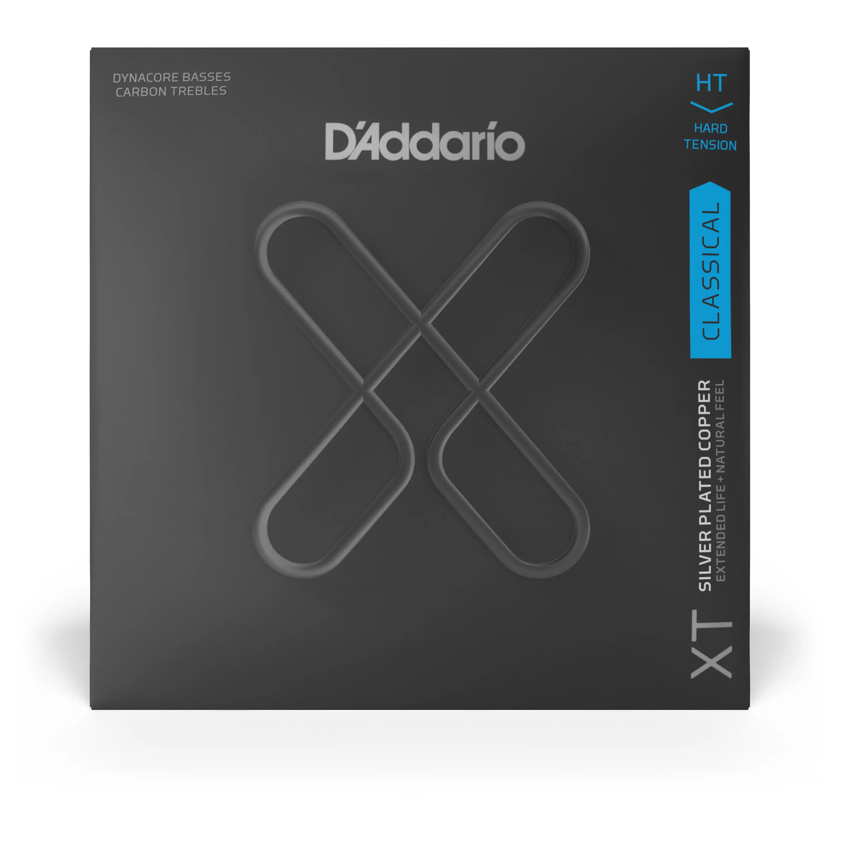 D’Addario XTC46FF -  Dynacore Classical Carbon, Strong Tension | .0248- .046 2