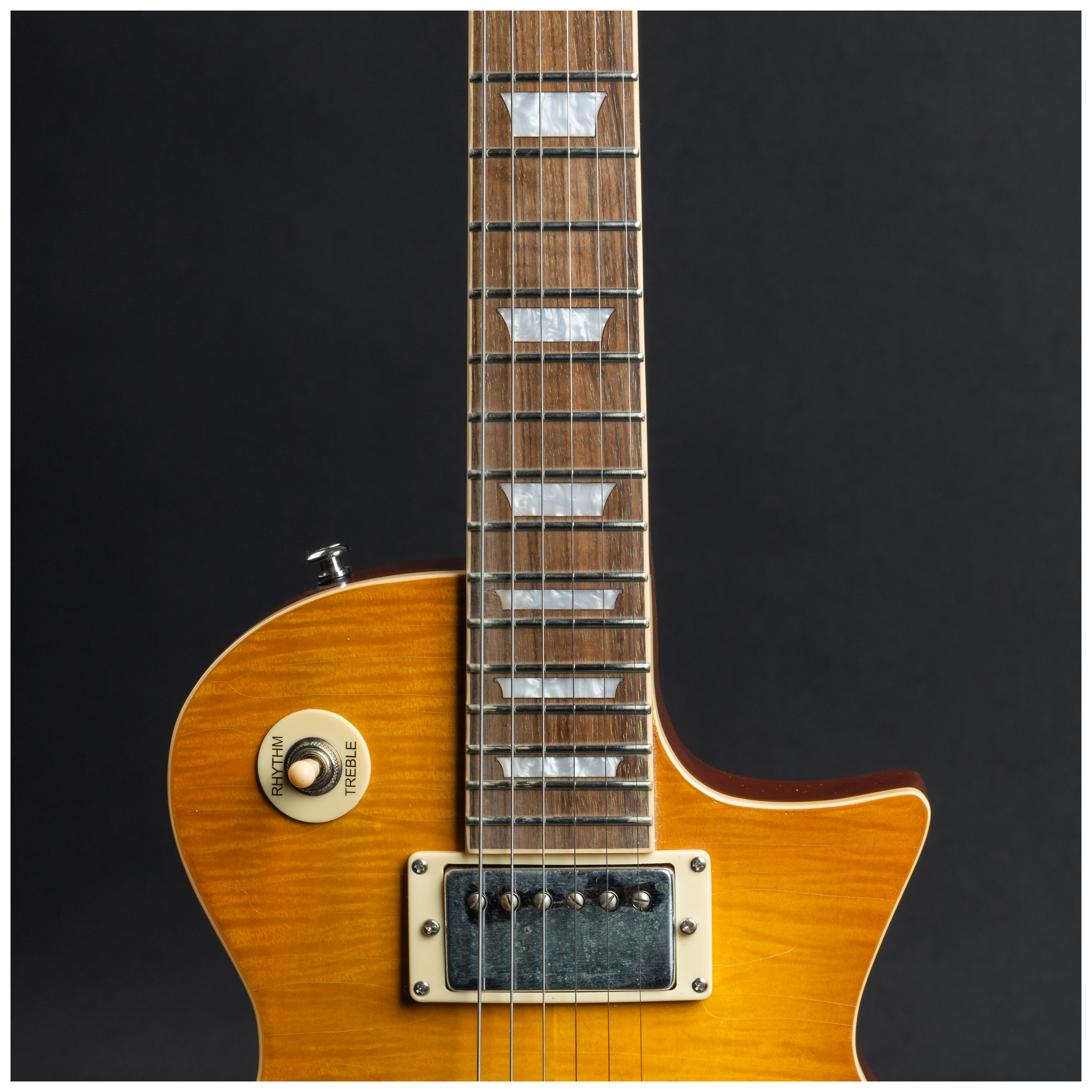 Redwood Relics LP-Style Dirty Lemon Burst 23