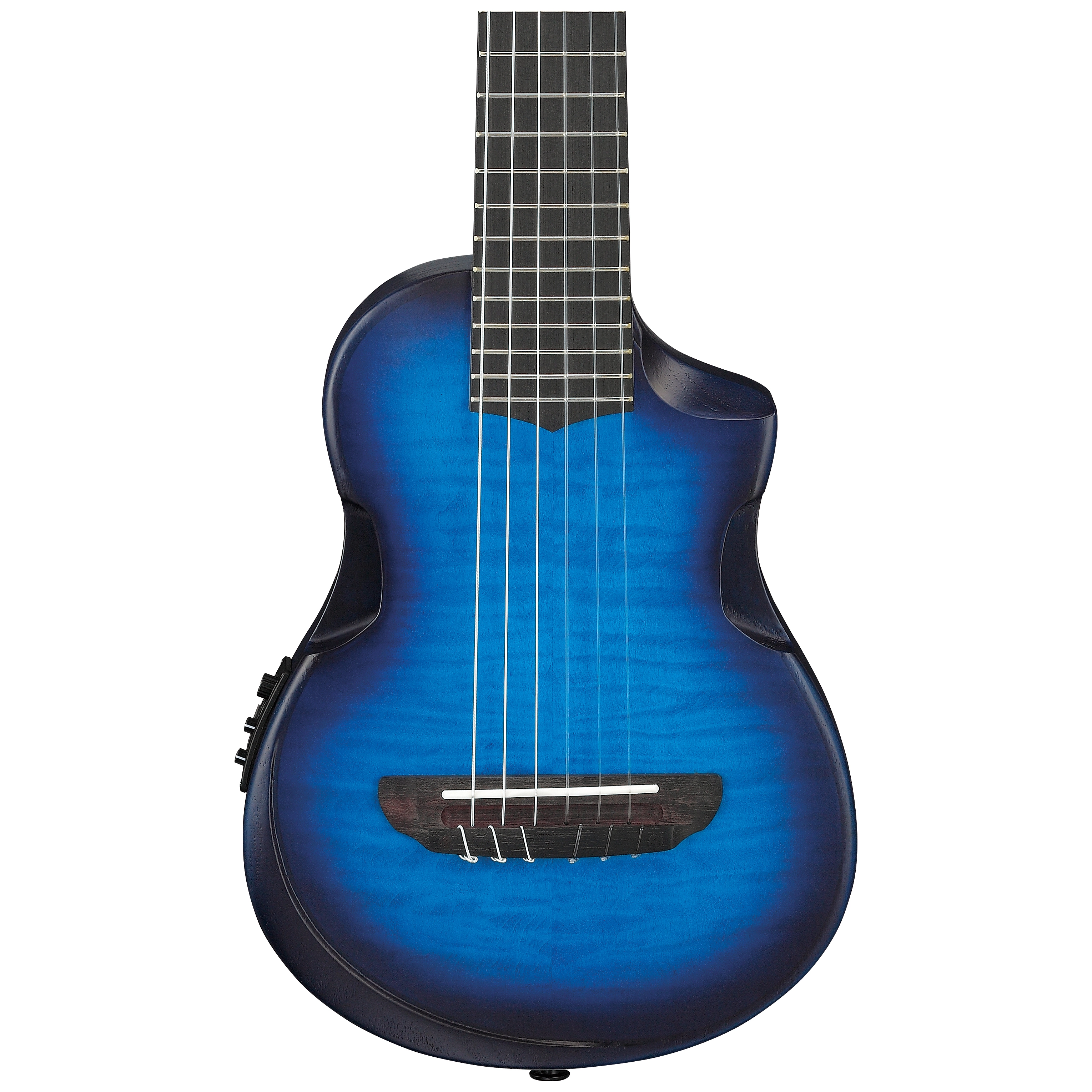 Ibanez AUP10FMME-TBO Transparent Blue Sunburst Open Pore 3