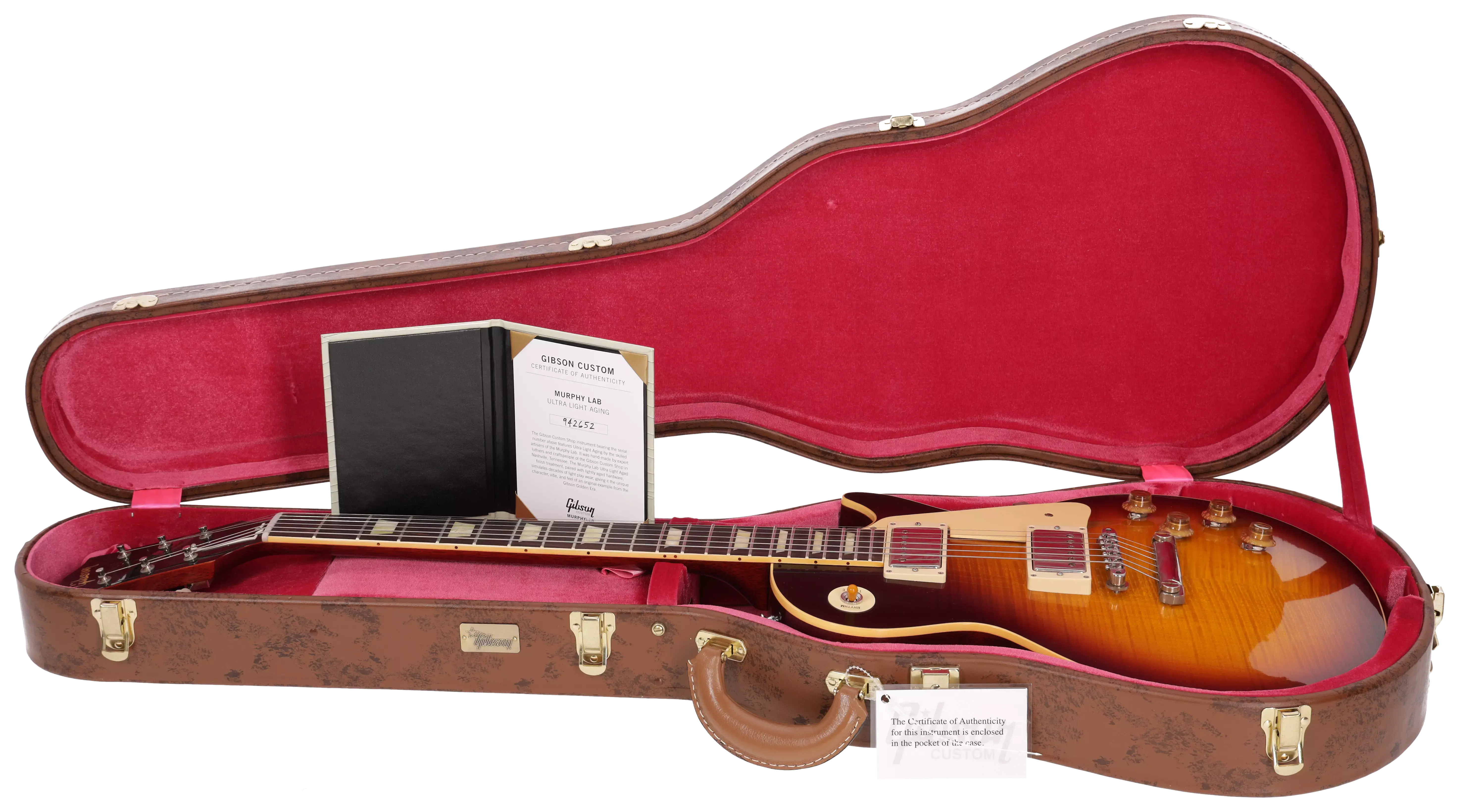 Gibson 1959 Les Paul Standard Reissue Ultra Light Aged Southern Fade Murphy Lab #1 19