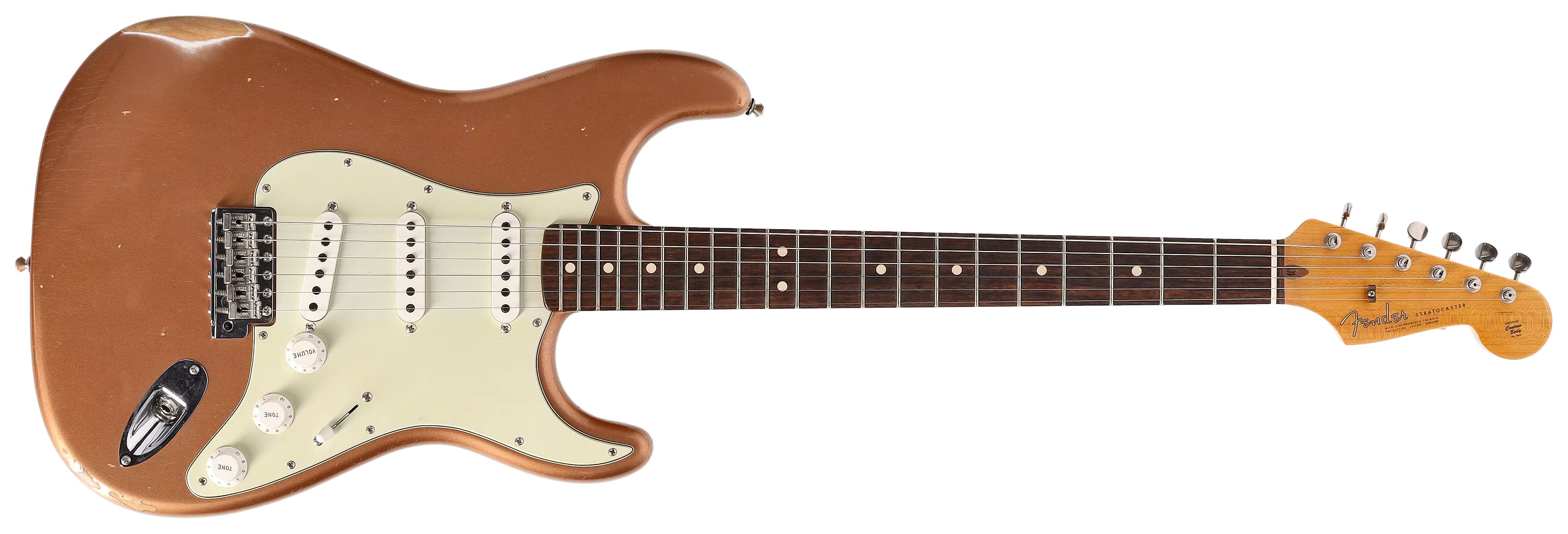 Fender Custom Shop 1963 Stratocaster Relic Aged Copper Metallic #3 1