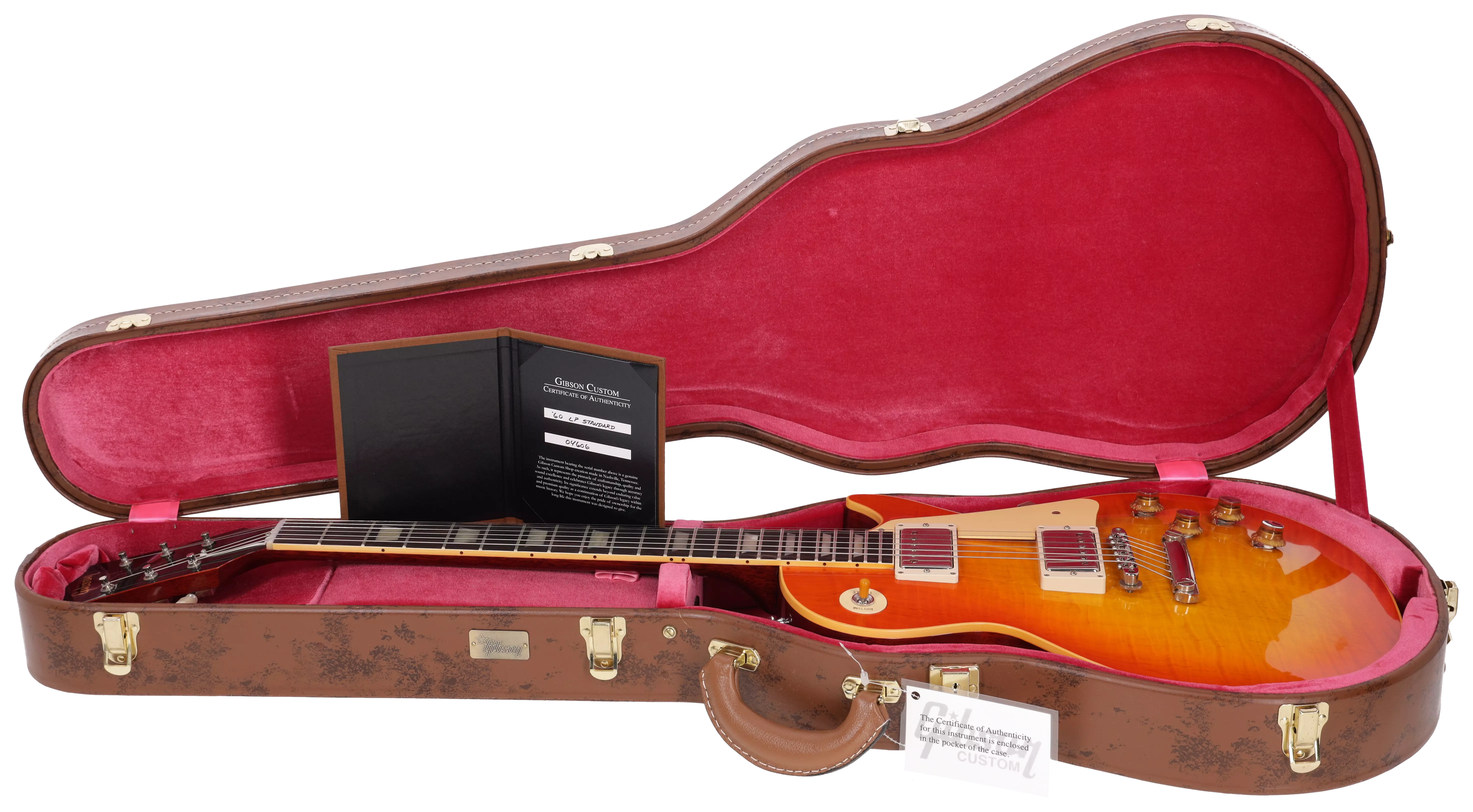 Gibson Les Paul Standard 1960 Reissue VOS Tangerine Burst #1 19