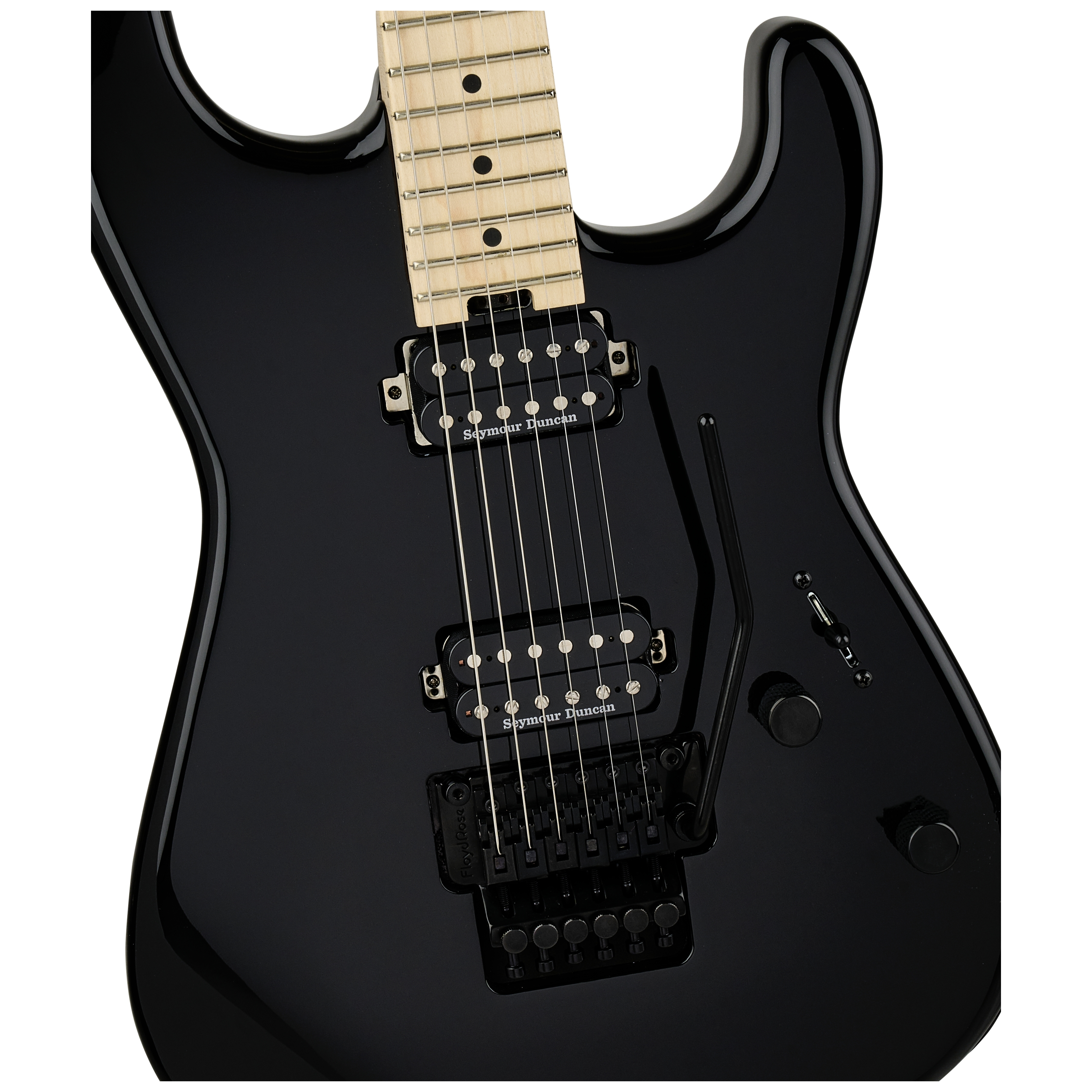 Charvel Pro-Mod San Dimas Style 1 HH FR MPL Gloss Black 2